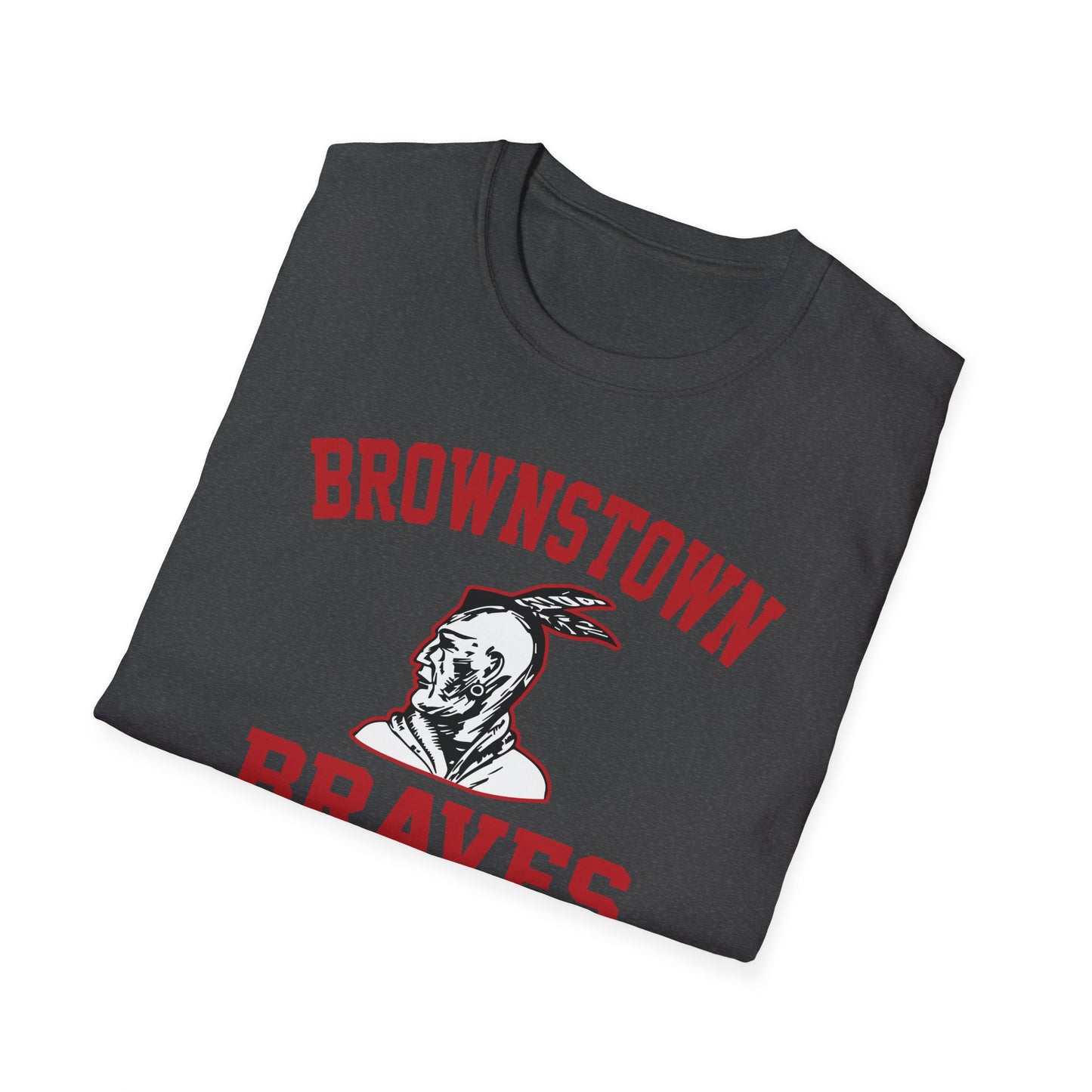 Brownstown Braves Unisex Softstyle T-Shirt