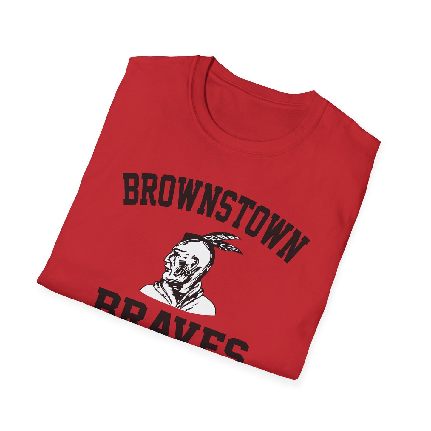 Brownstown Braves Unisex Softstyle T-Shirt