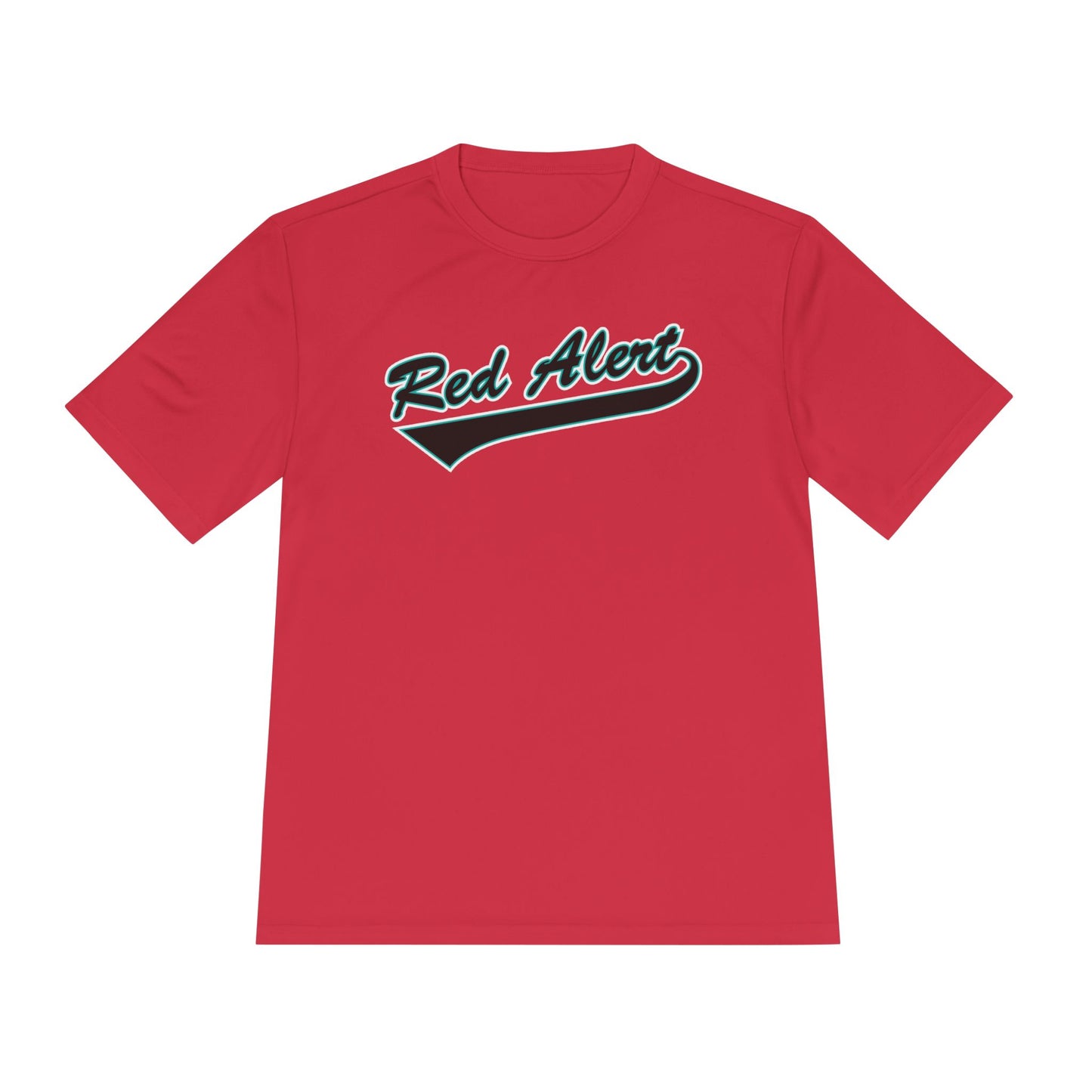 Red Alert - Swoosh Unisex Moisture Wicking Tee