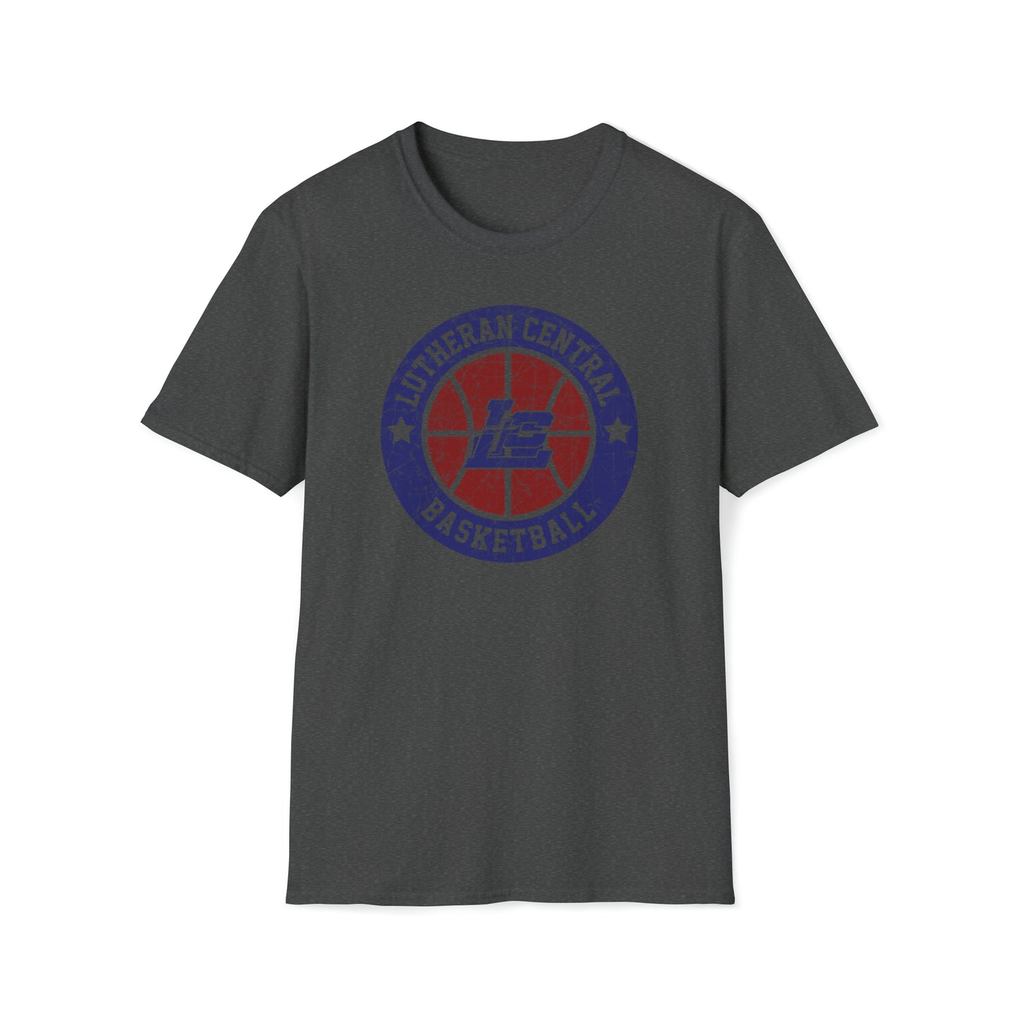 Vintage Lutheran Central Basketball Unisex Softstyle T-Shirt