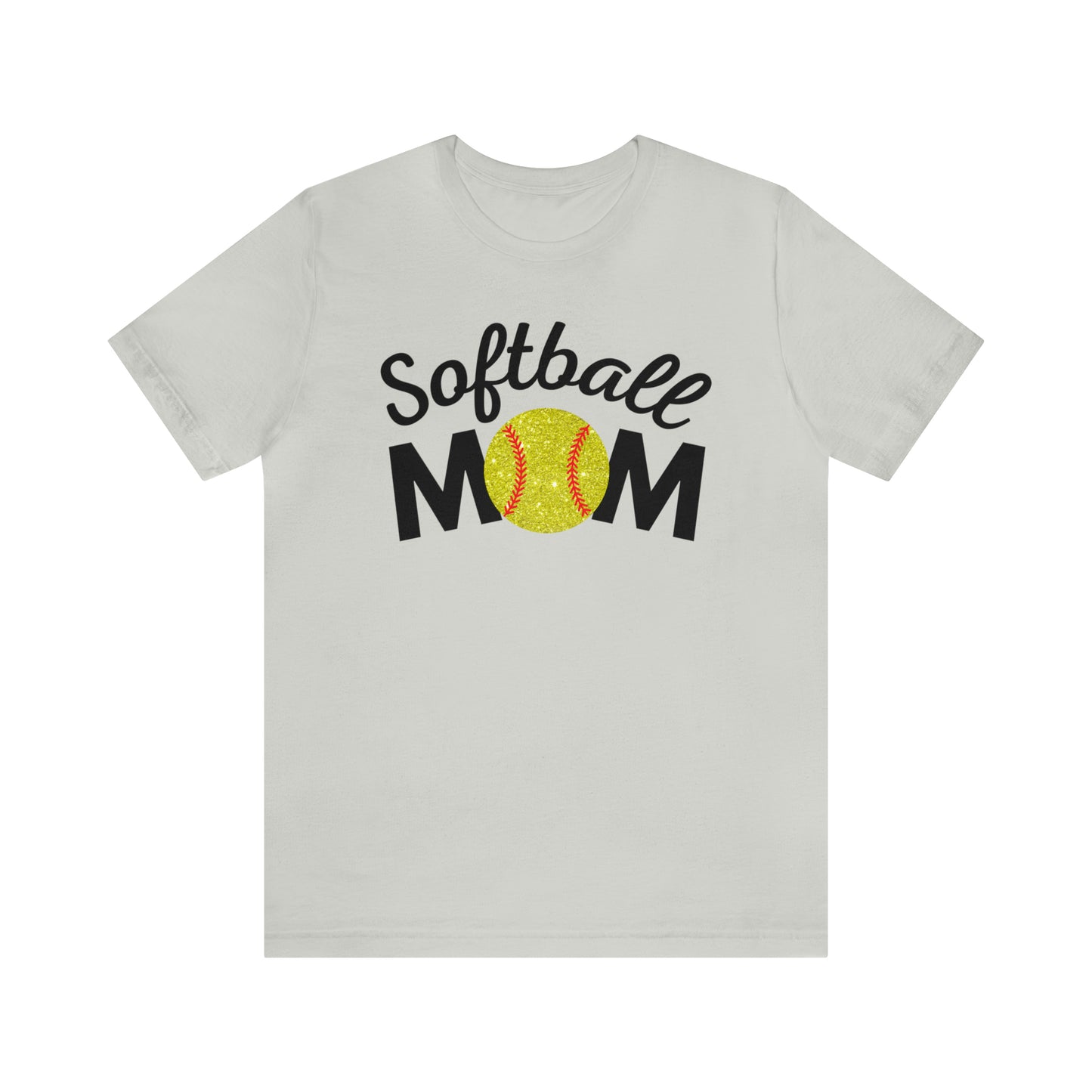 Softball Mom Shimmer Short Sleeve Tee