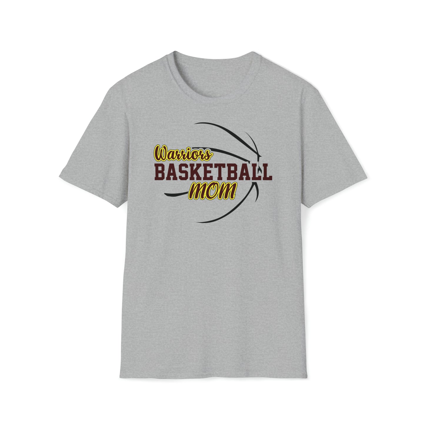 Warriors Basketball Mom Unisex Softstyle T-Shirt