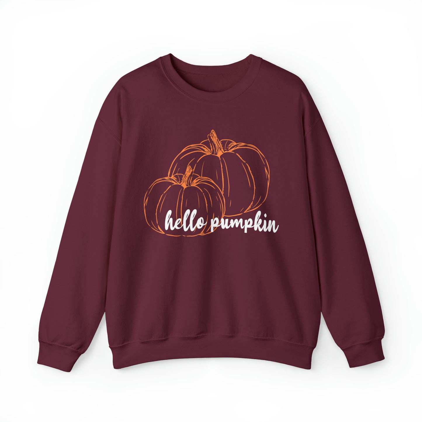 Hello Pumpkin Crewneck Sweatshirt (Season)