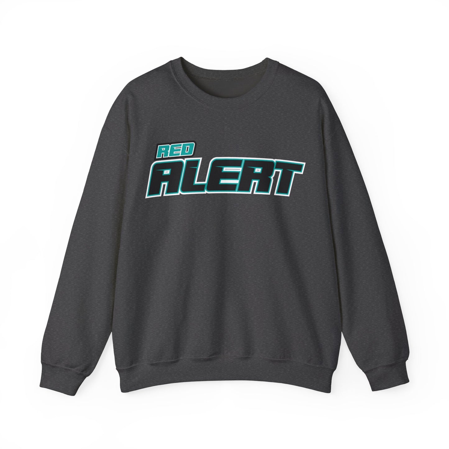 Red Alert Block Heavy Blend™ Crewneck Sweatshirt