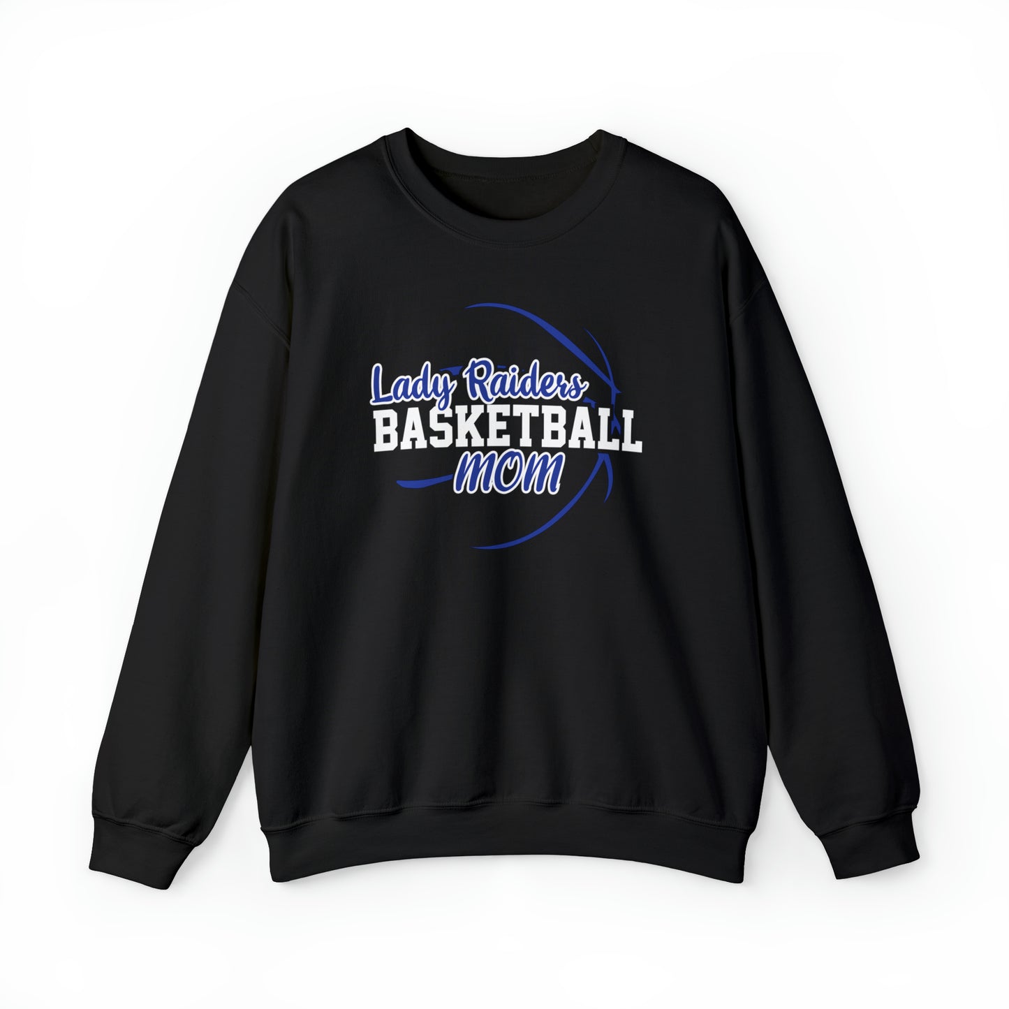 Lady Raiders Basketball Mom Unisex Heavy Blend™ Crewneck Sweatshirt