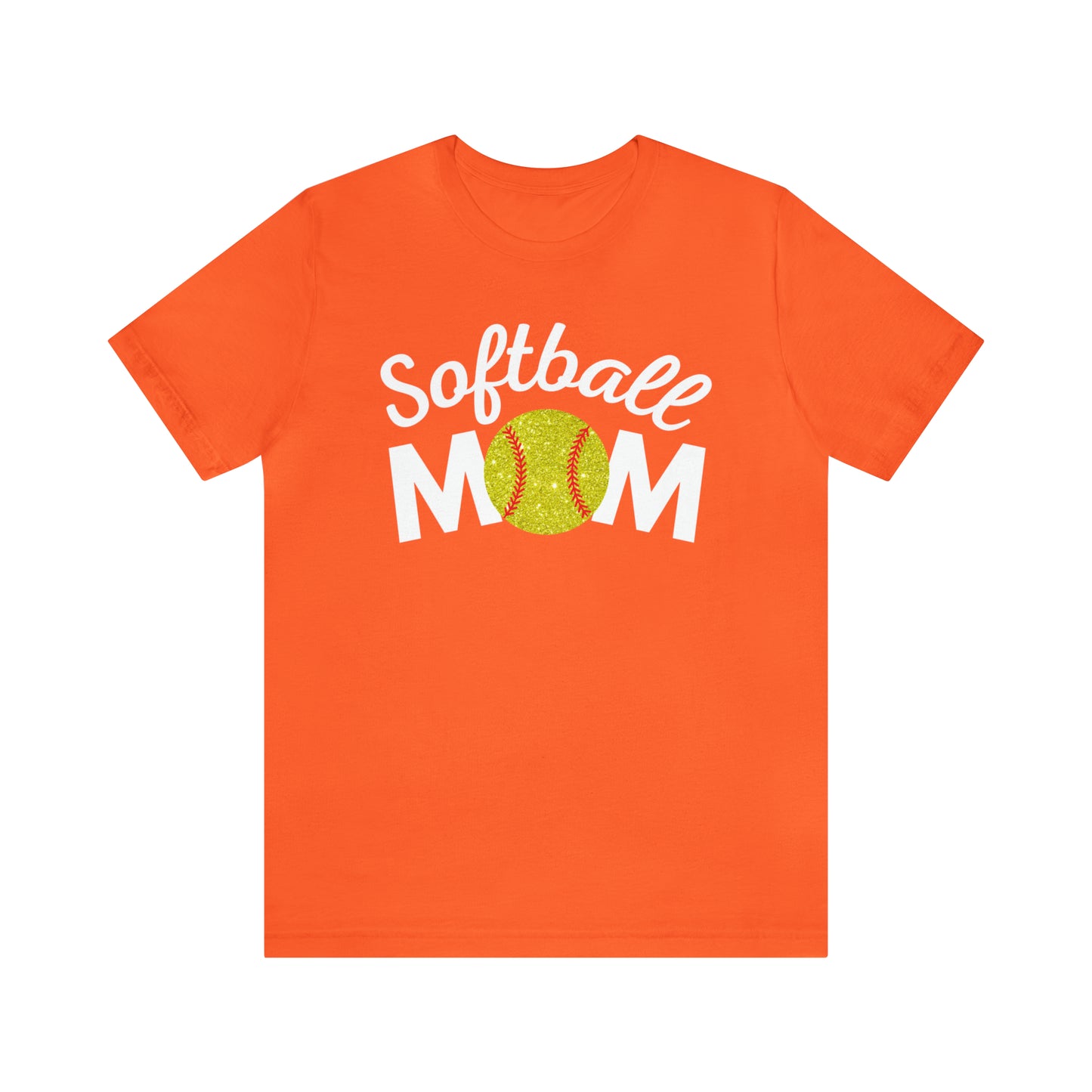 Softball Mom Shimmer Short Sleeve Tee