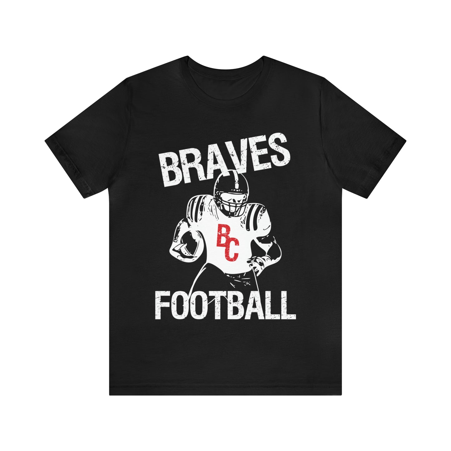 Vintage Braves Football Short Sleeve Tee
