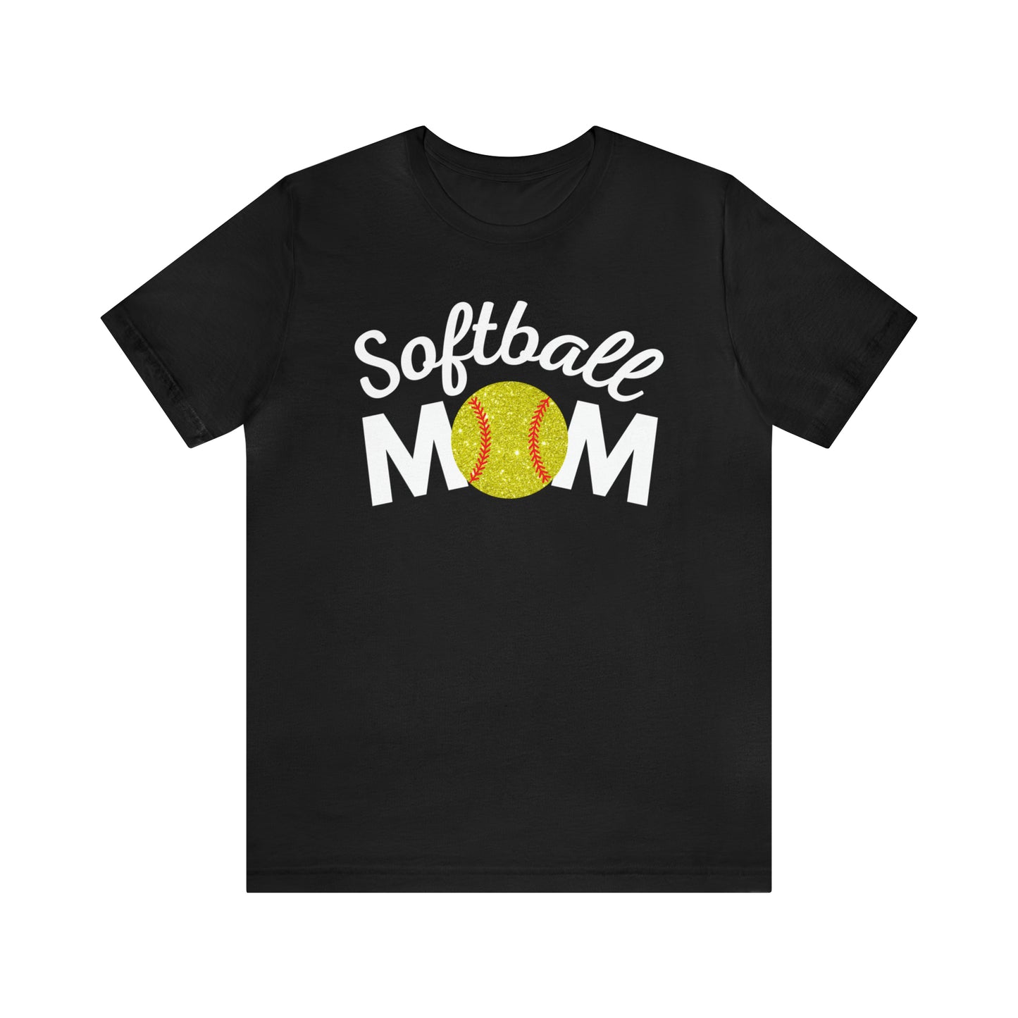 Softball Mom Shimmer Short Sleeve Tee