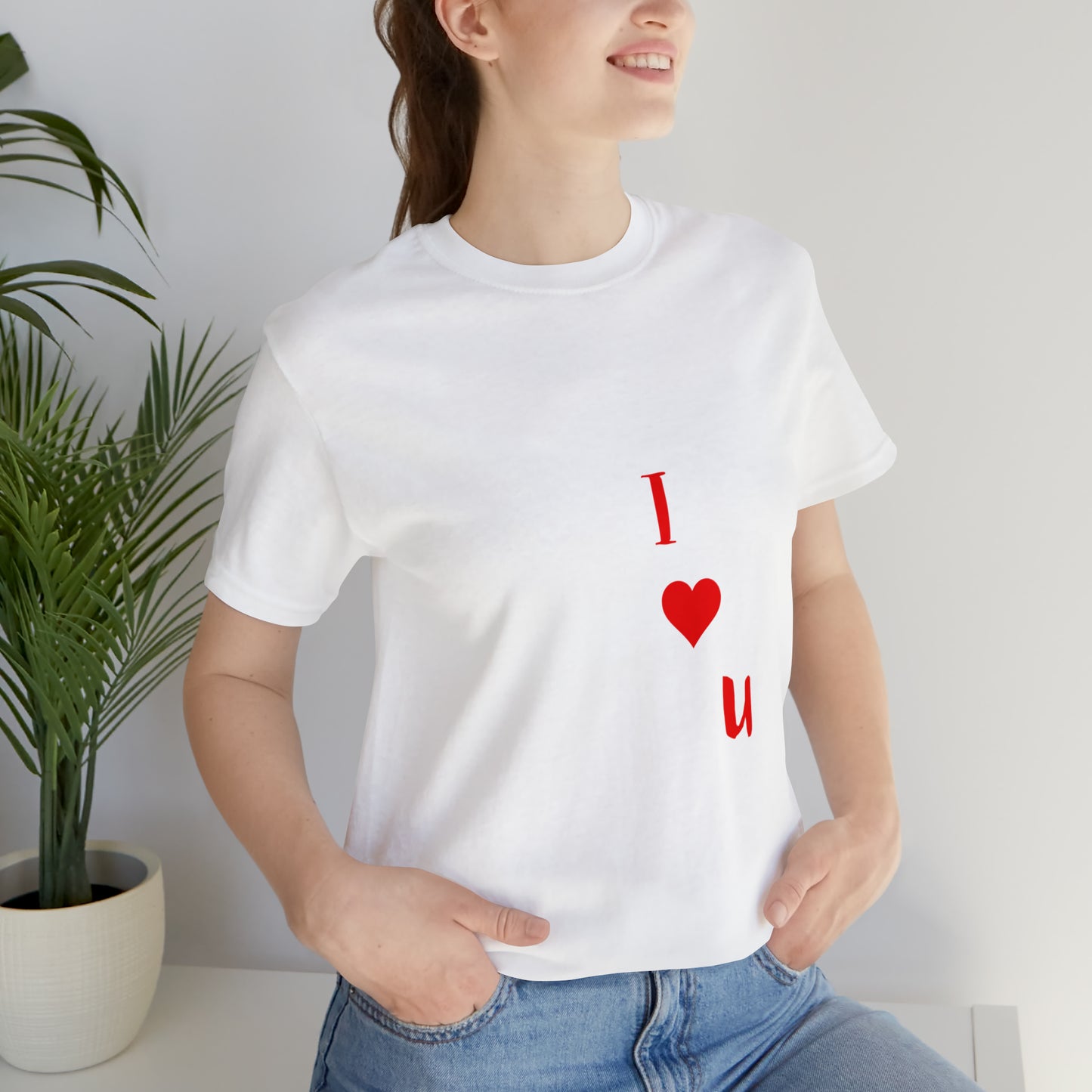 I Love You Alphabet Short Sleeve Tee