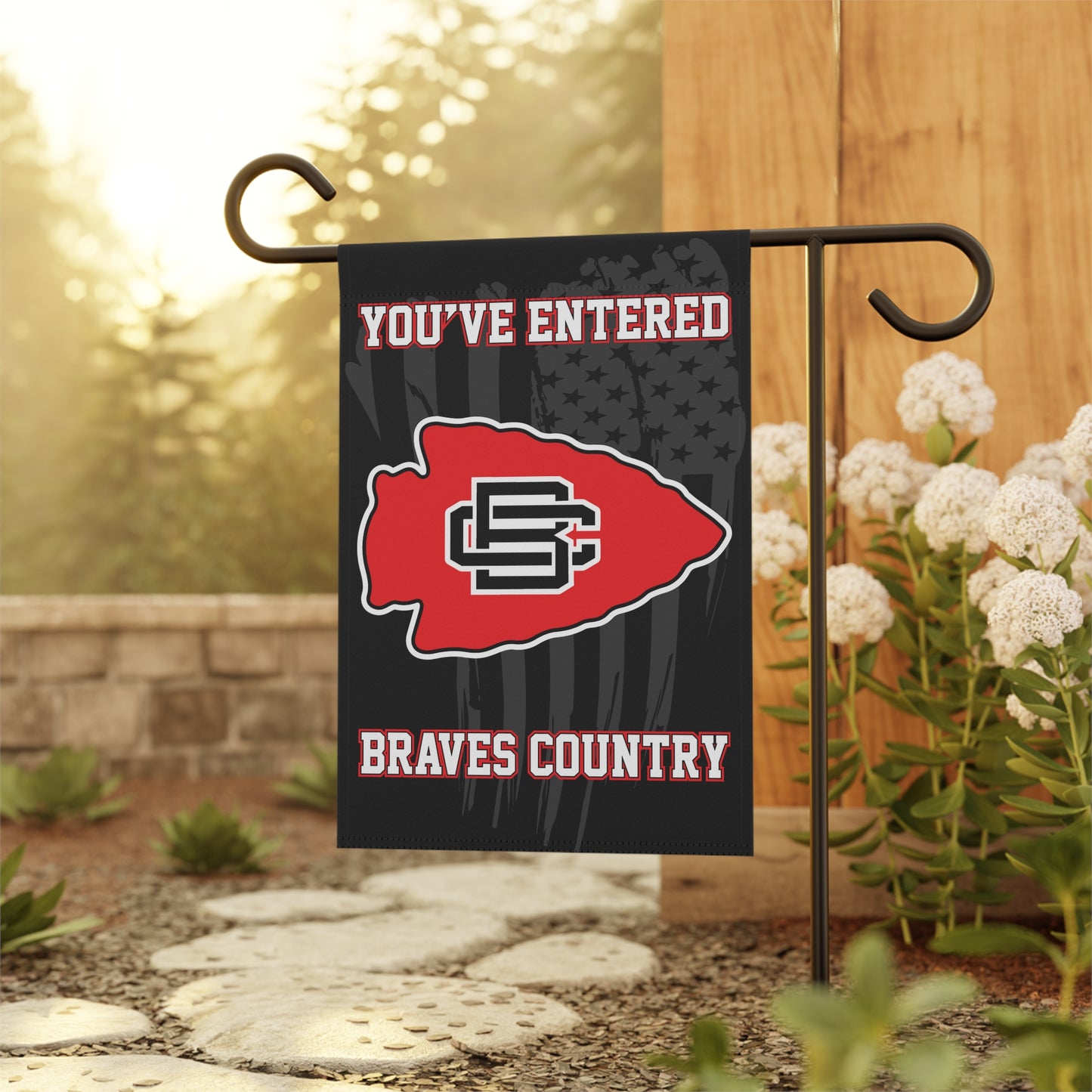 Braves Country Arrow Head Garden Banner
