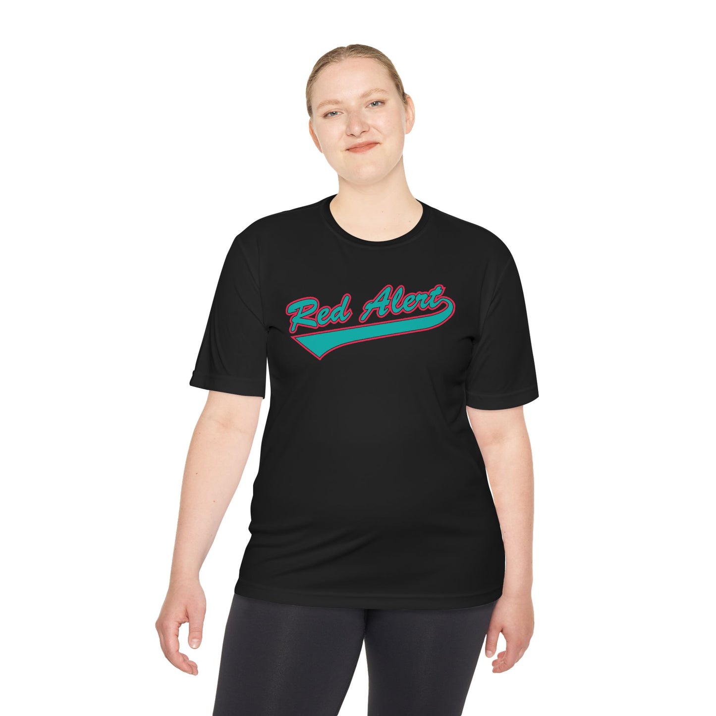 Red Alert - Swoosh Unisex Moisture Wicking Tee