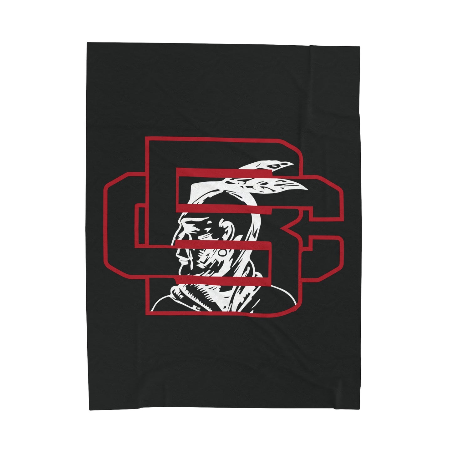 BC Braves - Velveteen Plush Blanket