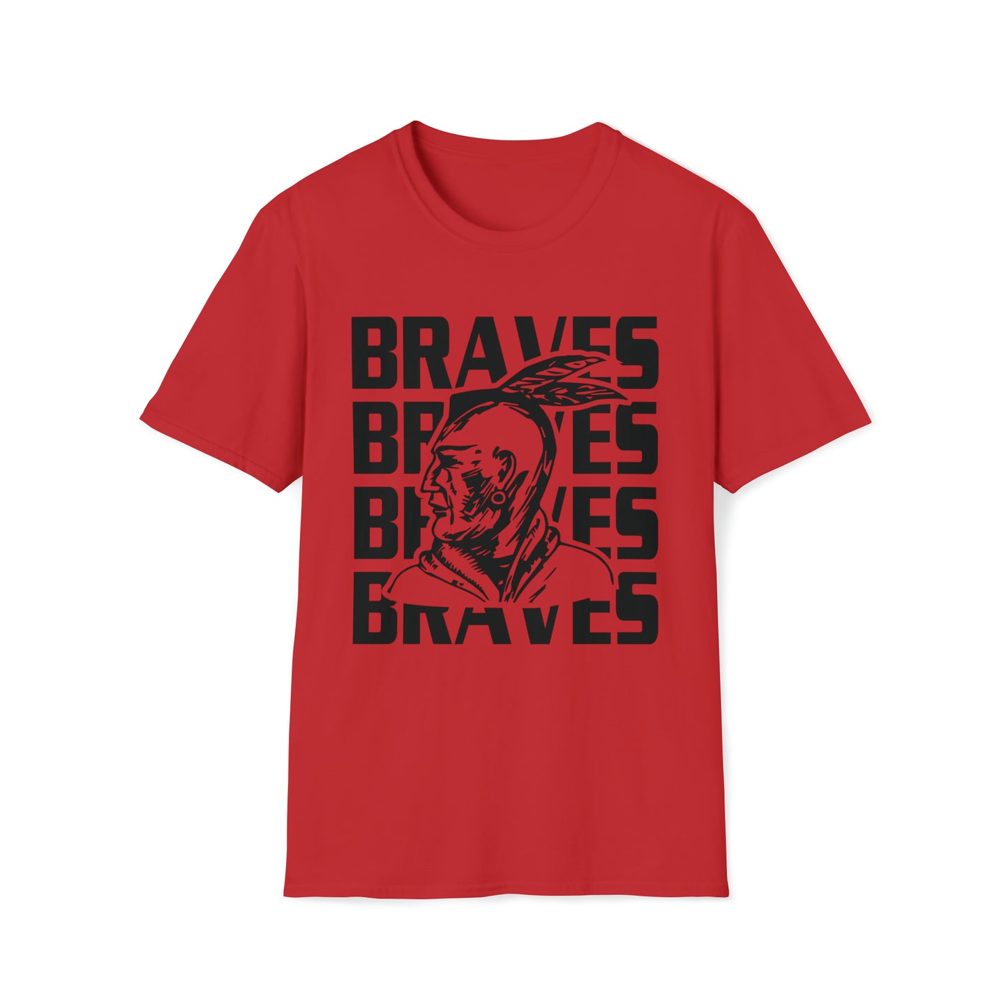 Braves Repeat Unisex Softstyle T-Shirt