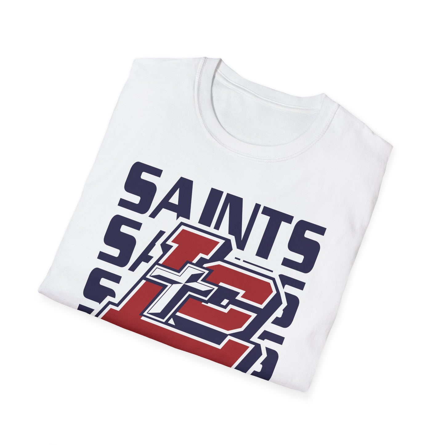 Saints Repeat Unisex Softstyle T-Shirt