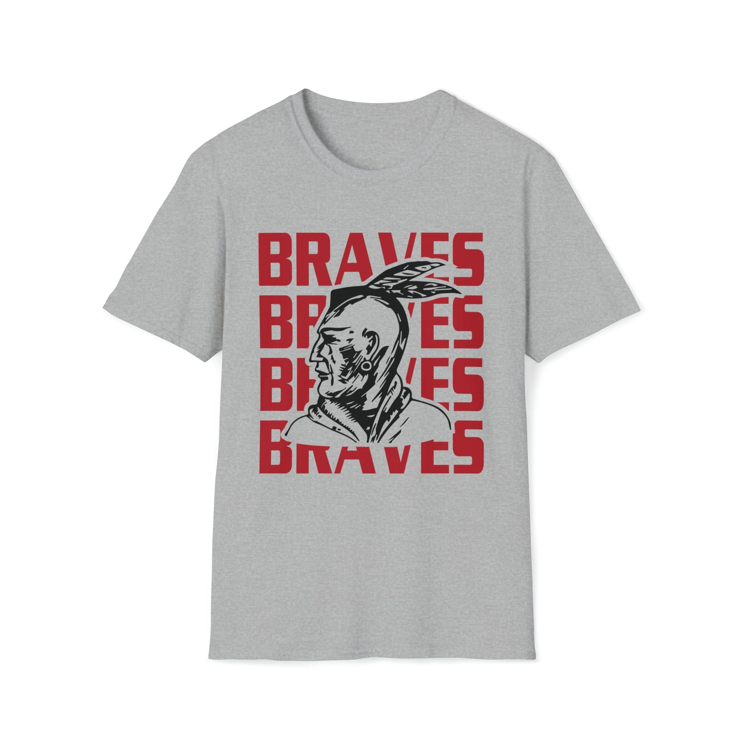 Braves Repeat Unisex Softstyle T-Shirt