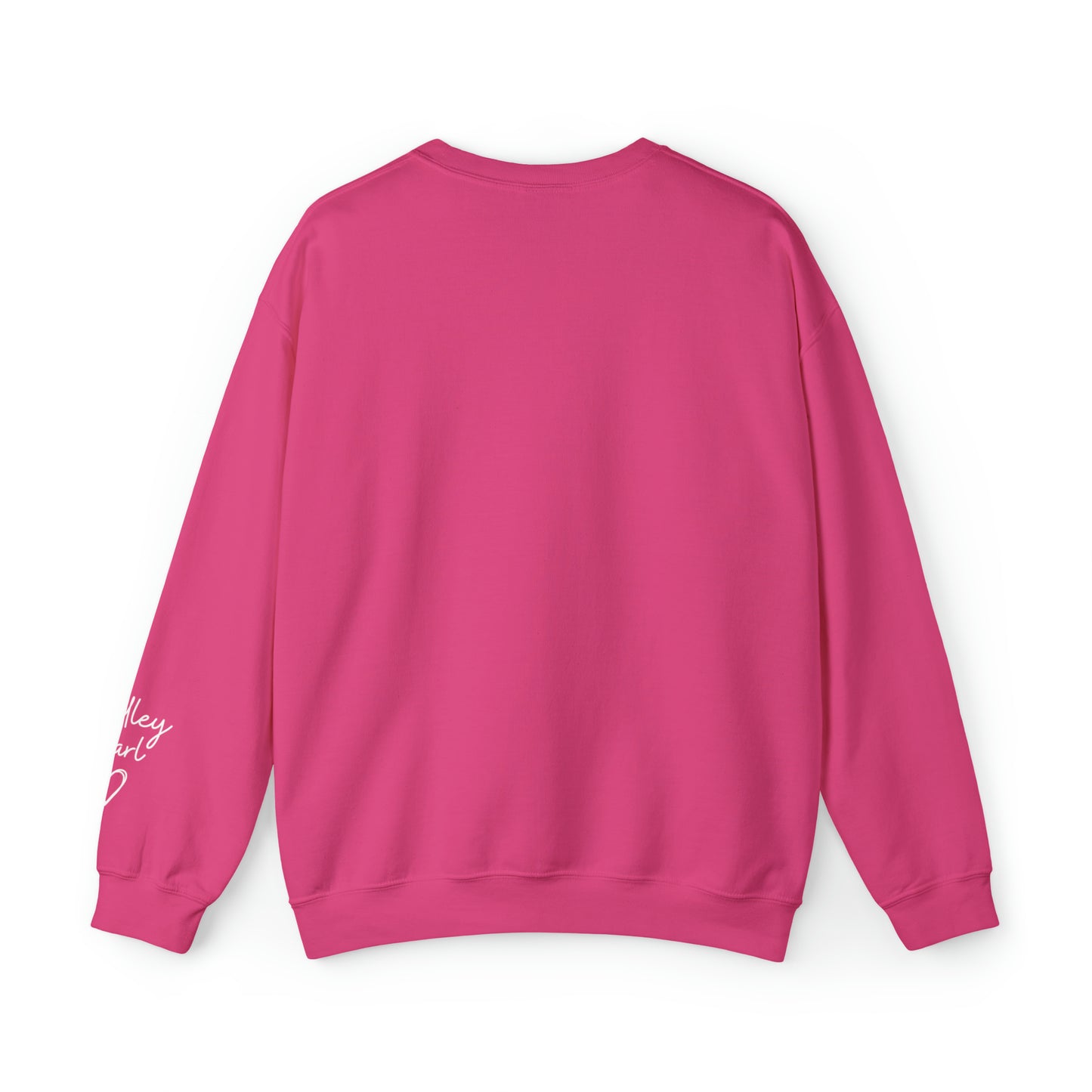 PERSONALIZED - Front and Sleeve Mamaw/Mimi/Mama Crewneck Sweatshirt