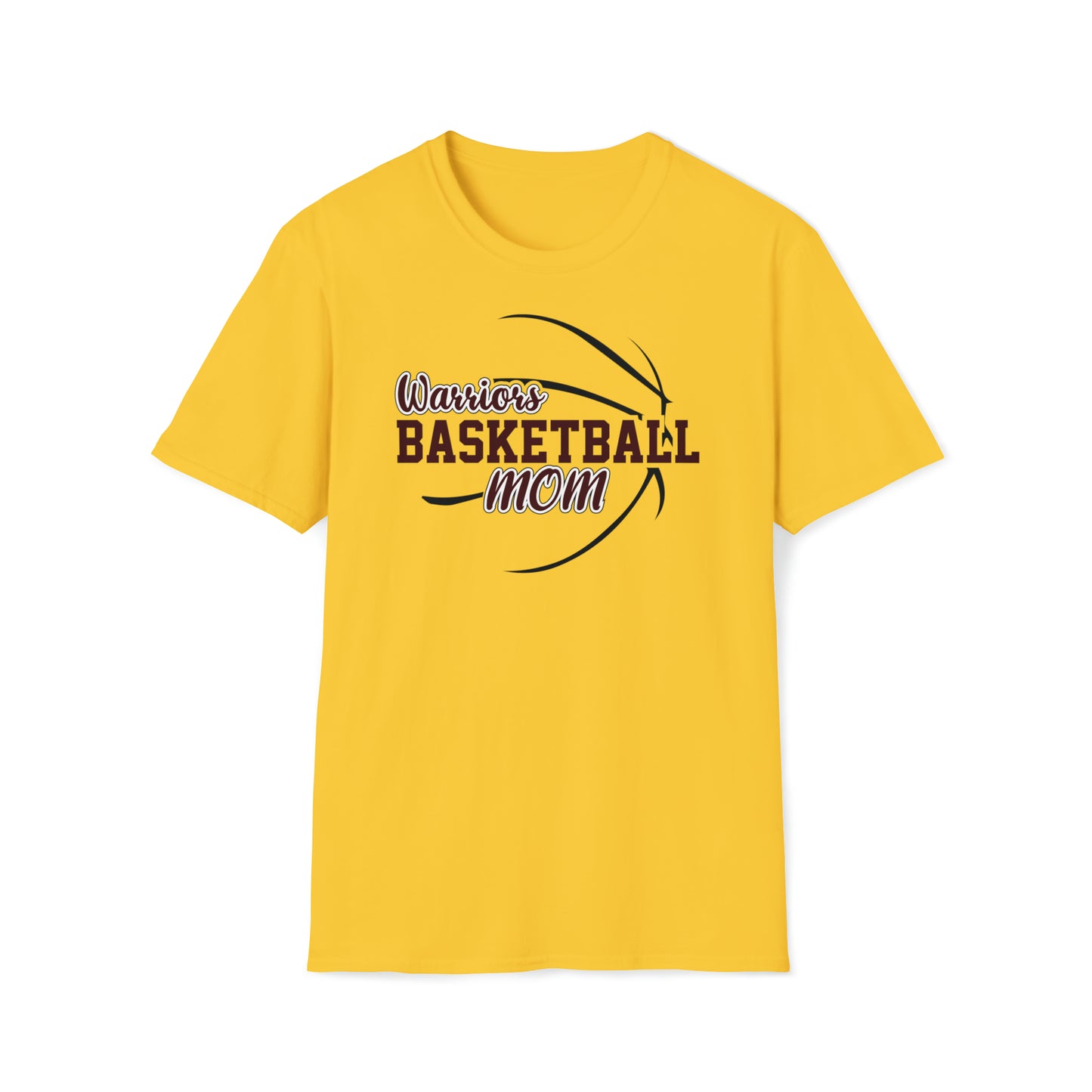 Warriors Basketball Mom Unisex Softstyle T-Shirt