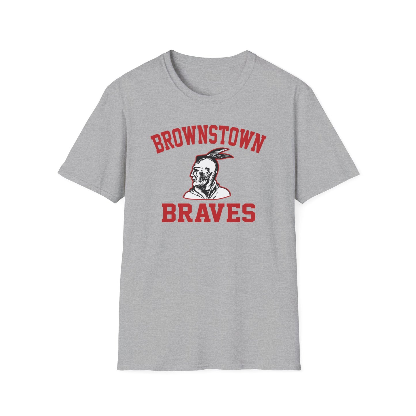 Brownstown Braves Unisex Softstyle T-Shirt
