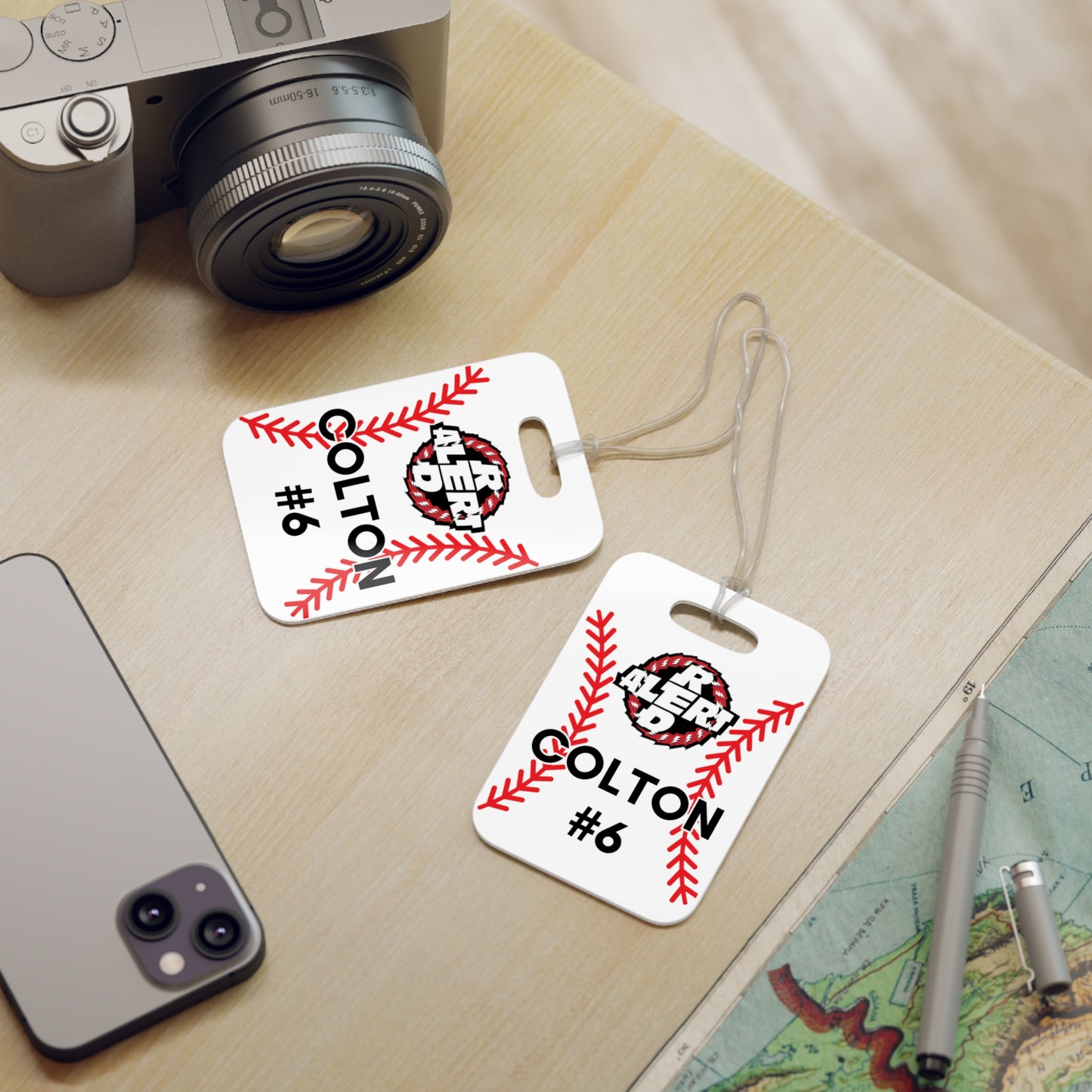 PERSONALIZED - Softball/Baseball/Basketball or Luggage Tag