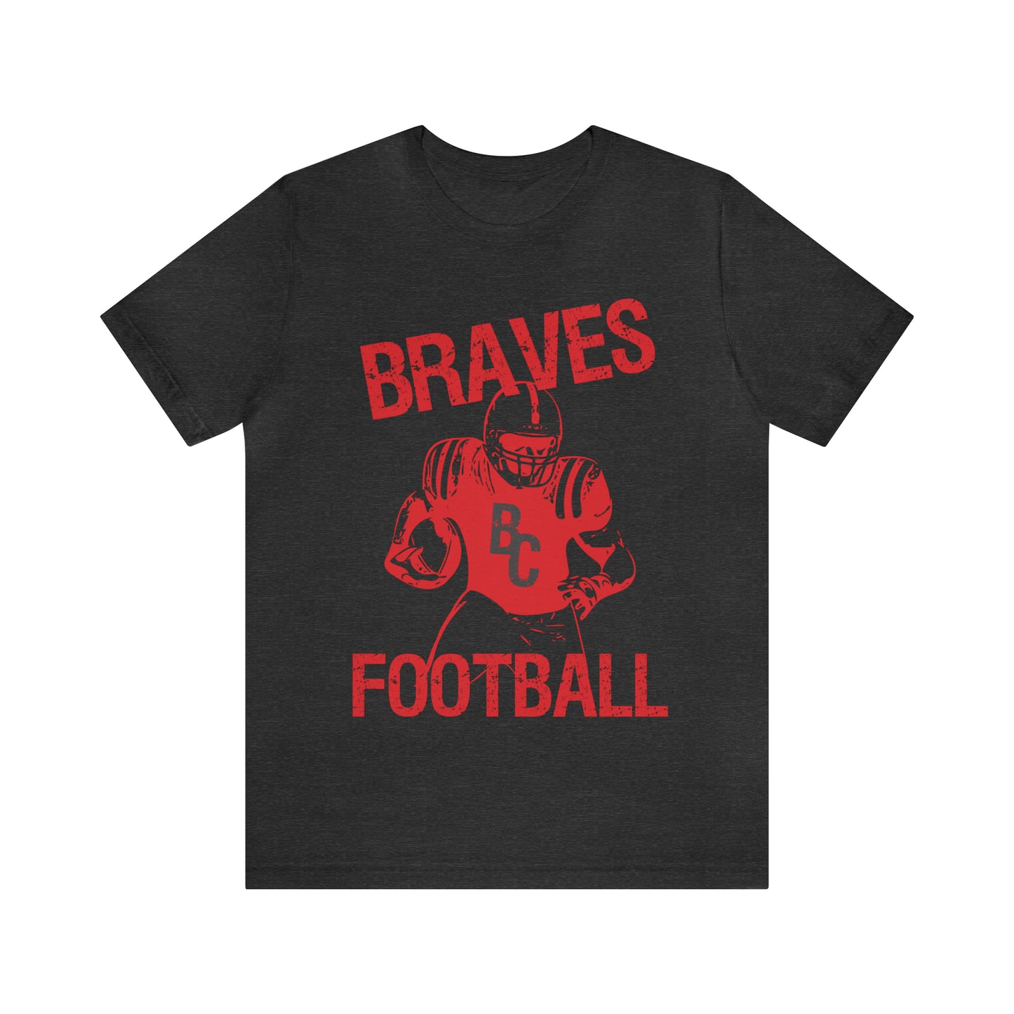 Vintage Braves Football Short Sleeve Tee