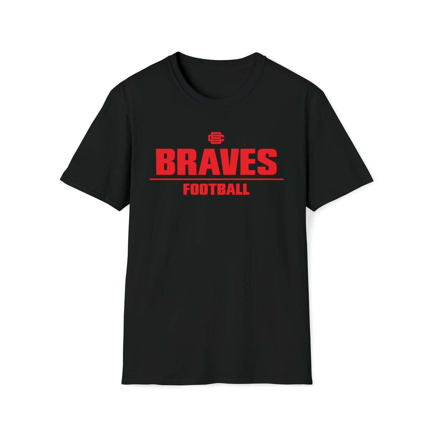 Braves Football Short Sleeve Tee