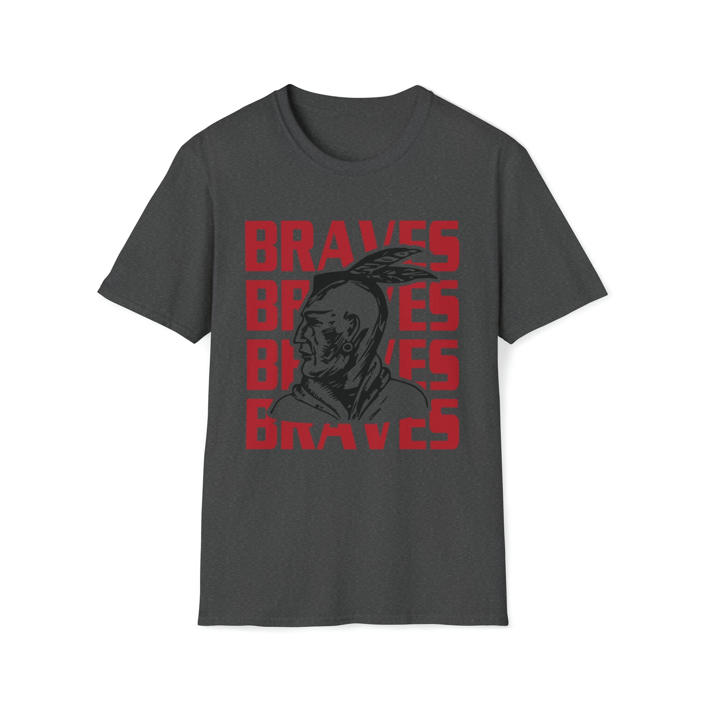 Braves Repeat Unisex Softstyle T-Shirt