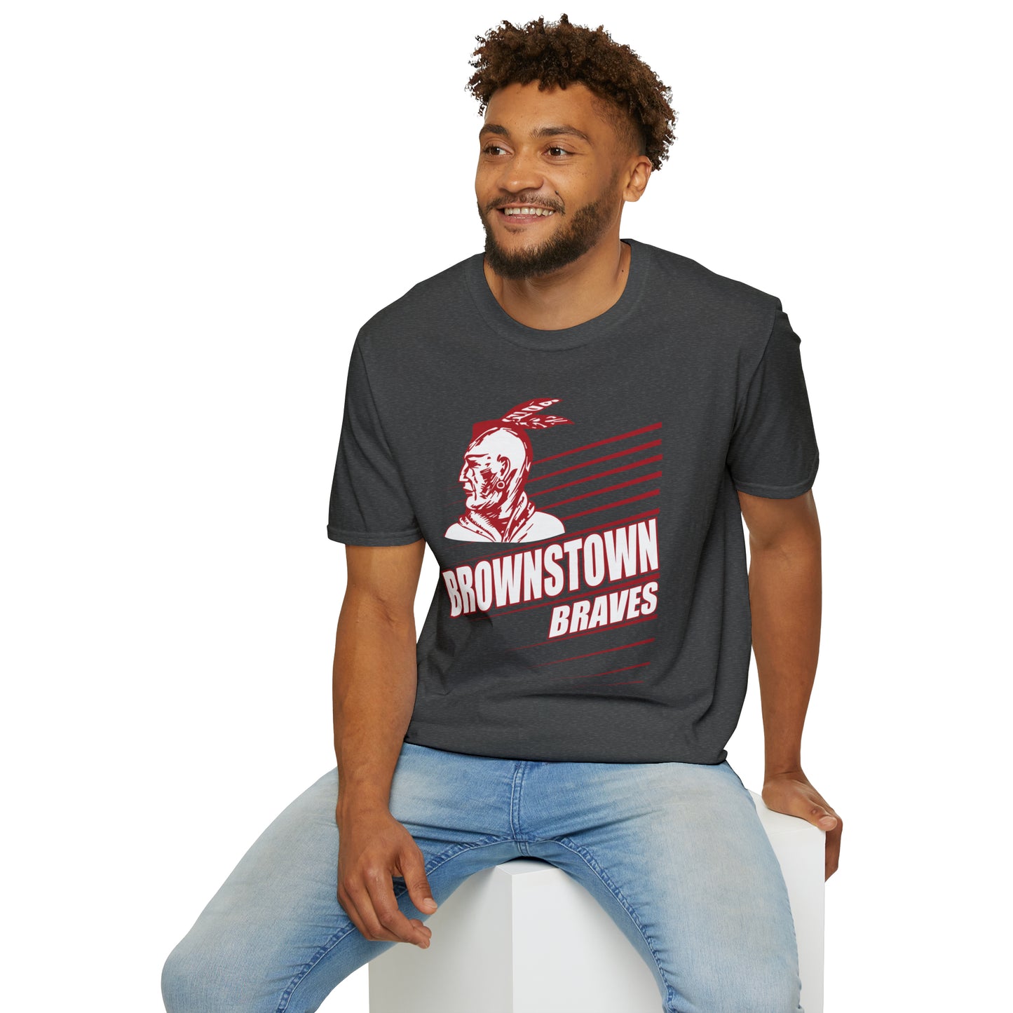 Brownstown Braves Unisex Softstyle T-Shirt