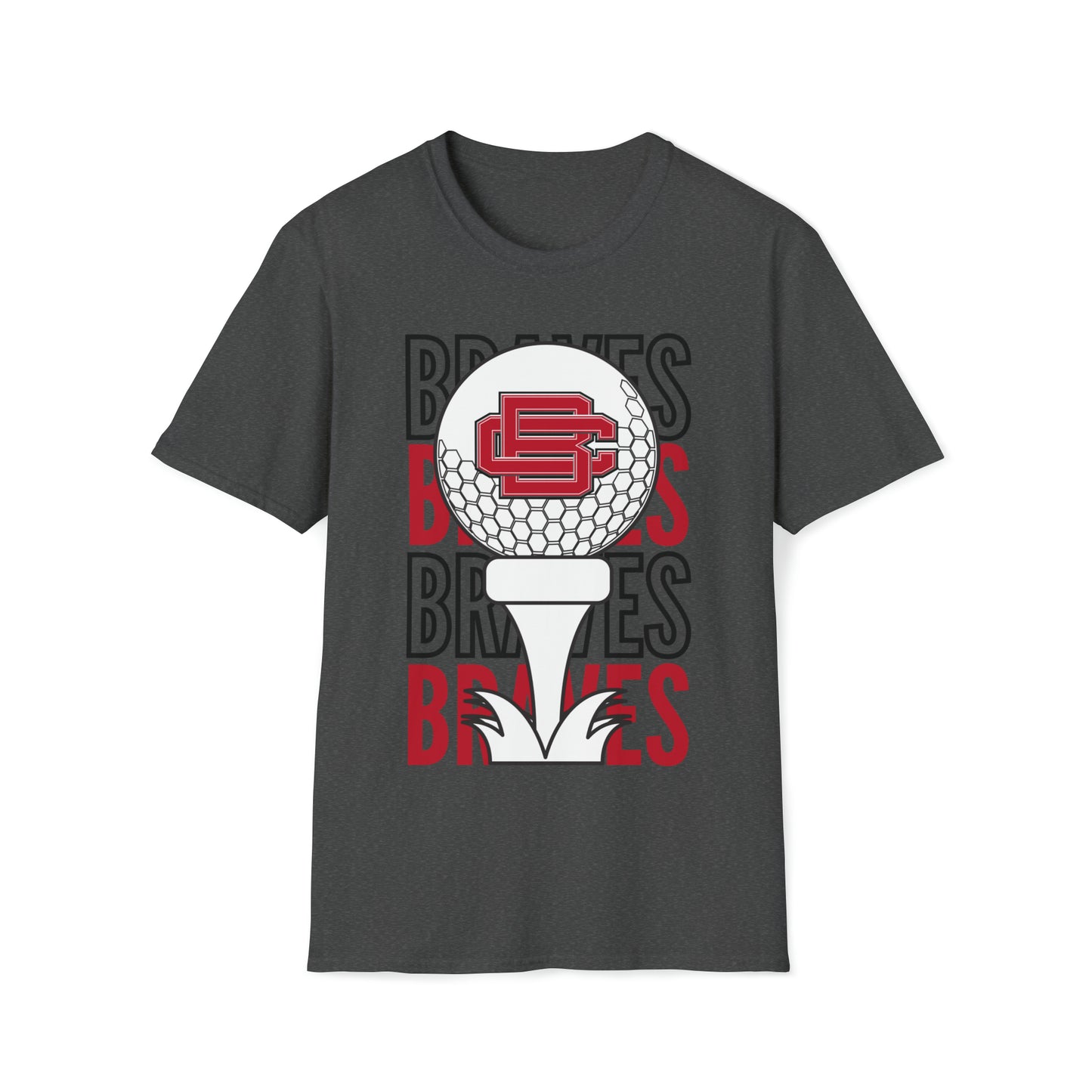 Braves Golf Softstyle Short Sleeve Tee