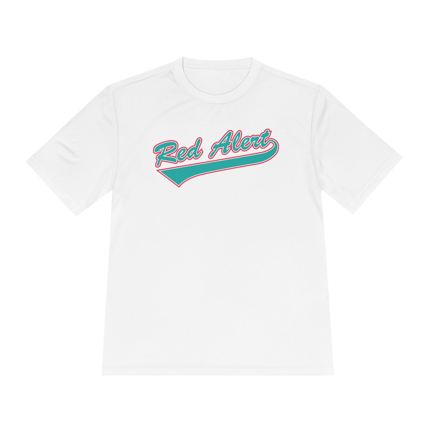 Red Alert - Swoosh Unisex Moisture Wicking Tee