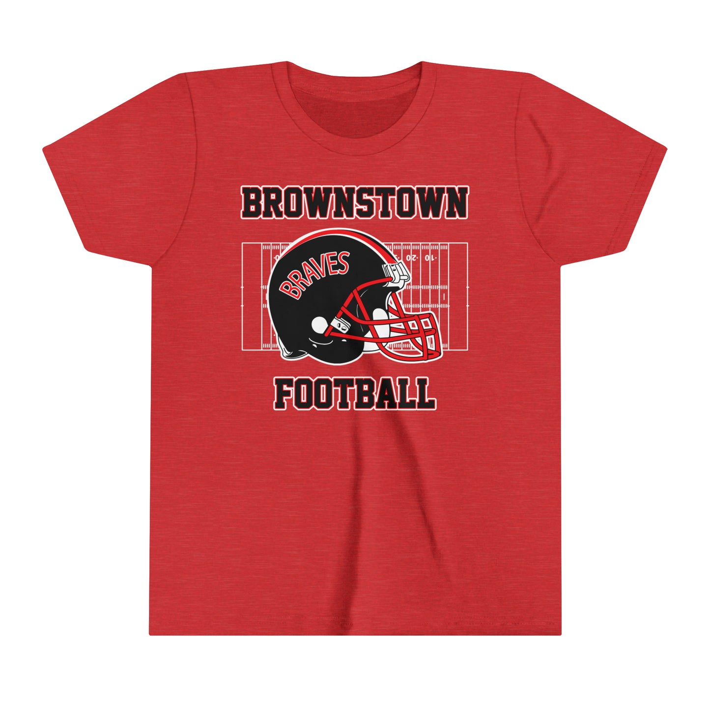 YOUTH - Brownstown Football Short Sleeve Tee