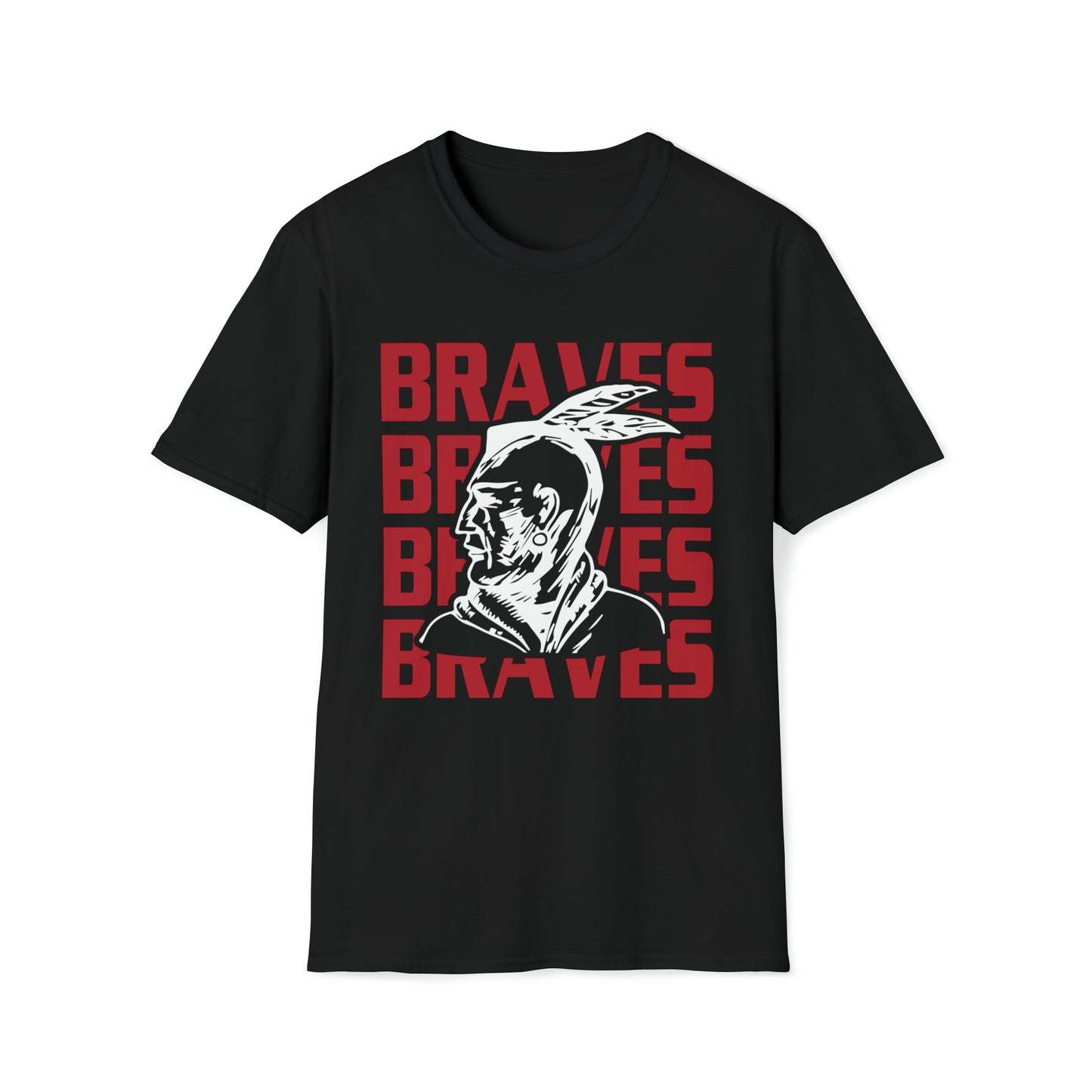Braves Repeat Unisex Softstyle T-Shirt