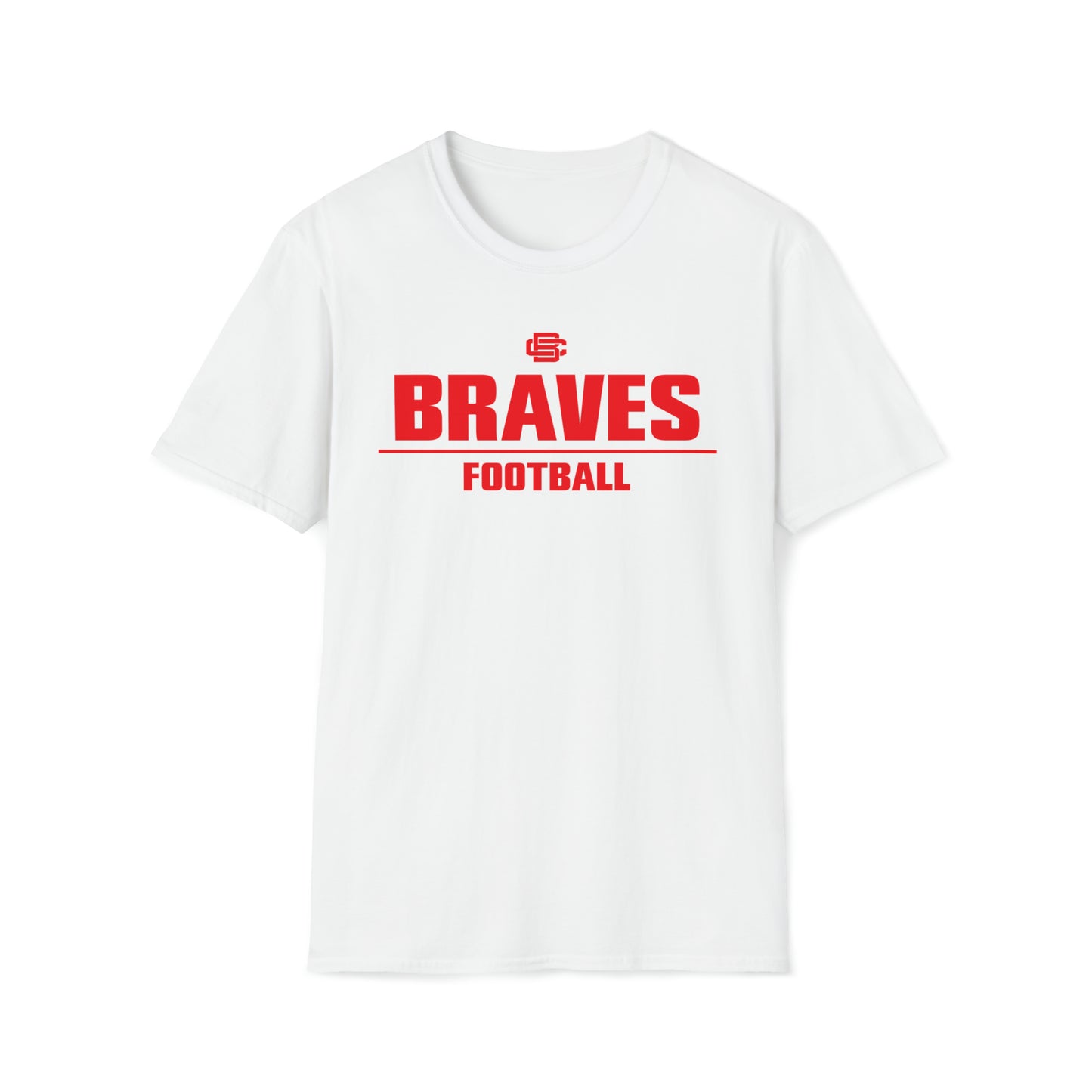 Braves Football Short Sleeve Tee