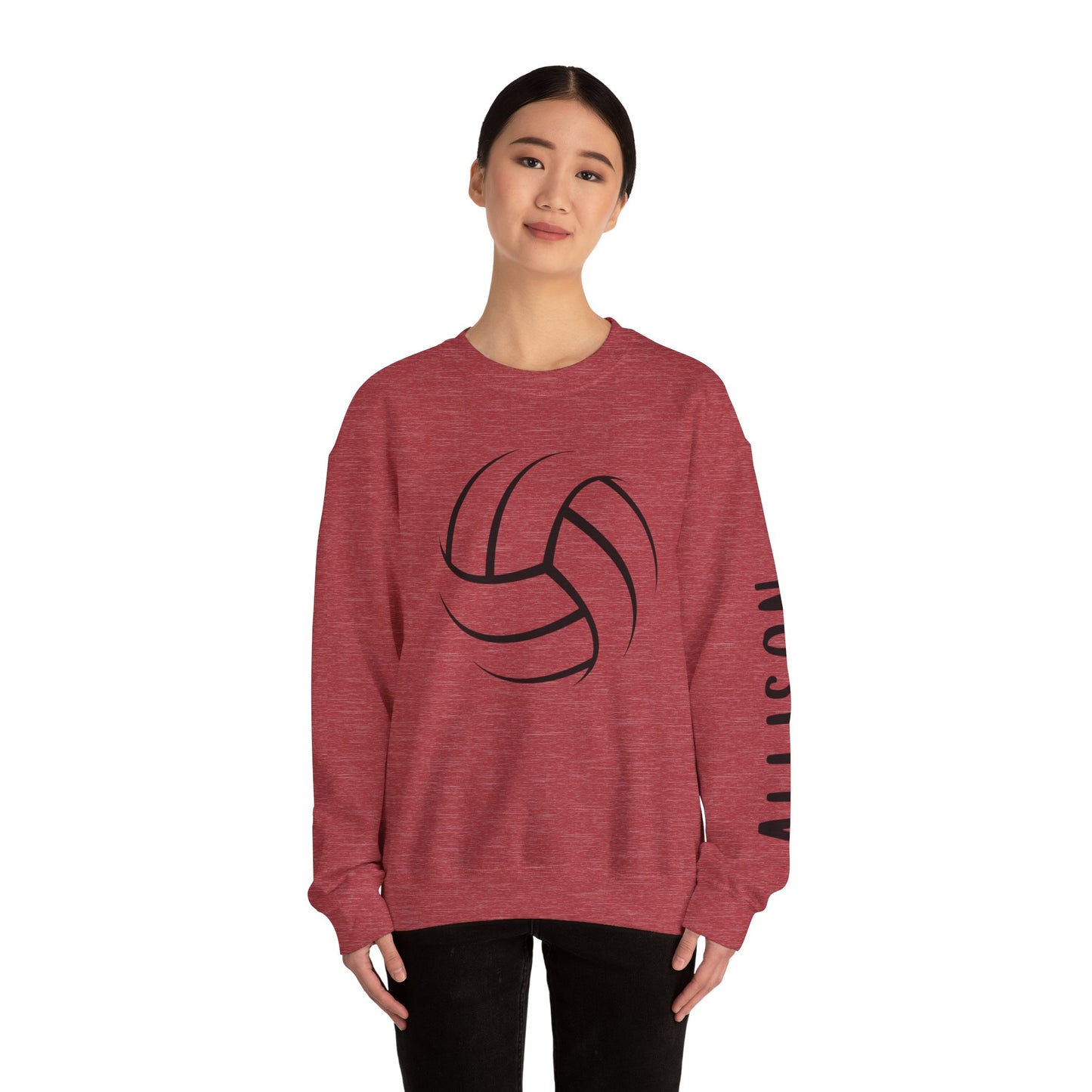 PERSONALIZED - Volleyball Sleeve Sweatshirt 2