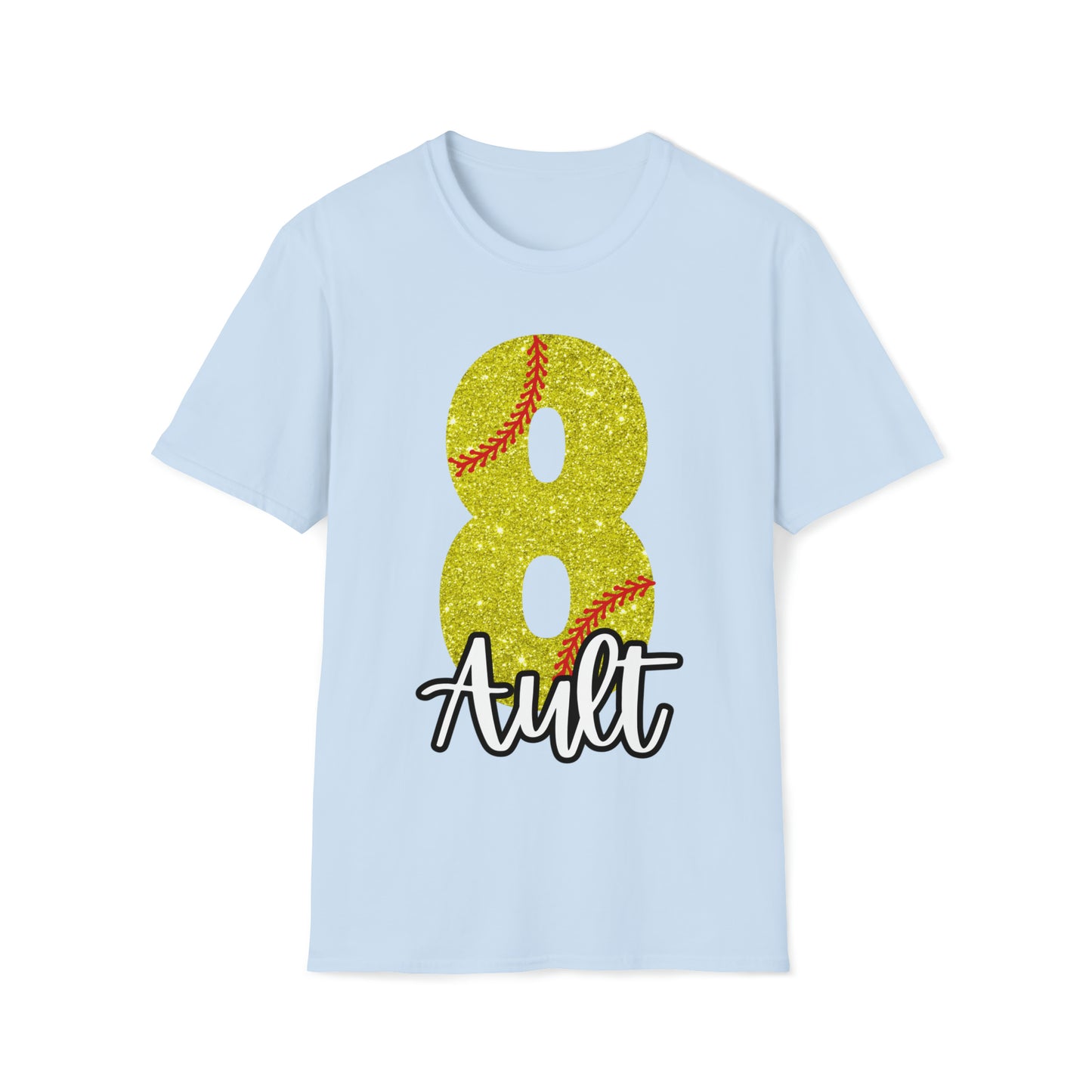 PERSONALIZED - Softball Name/Number Softstyle T-Shirt