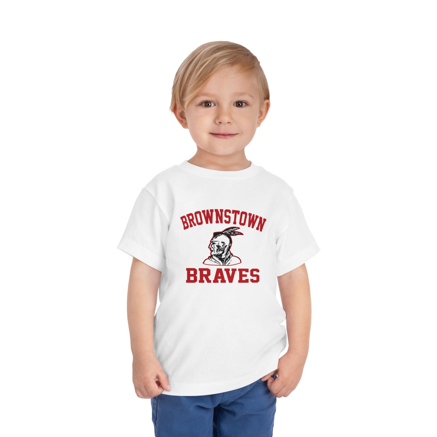 TODDLER - Brownstown Braves Short Sleeve Tee