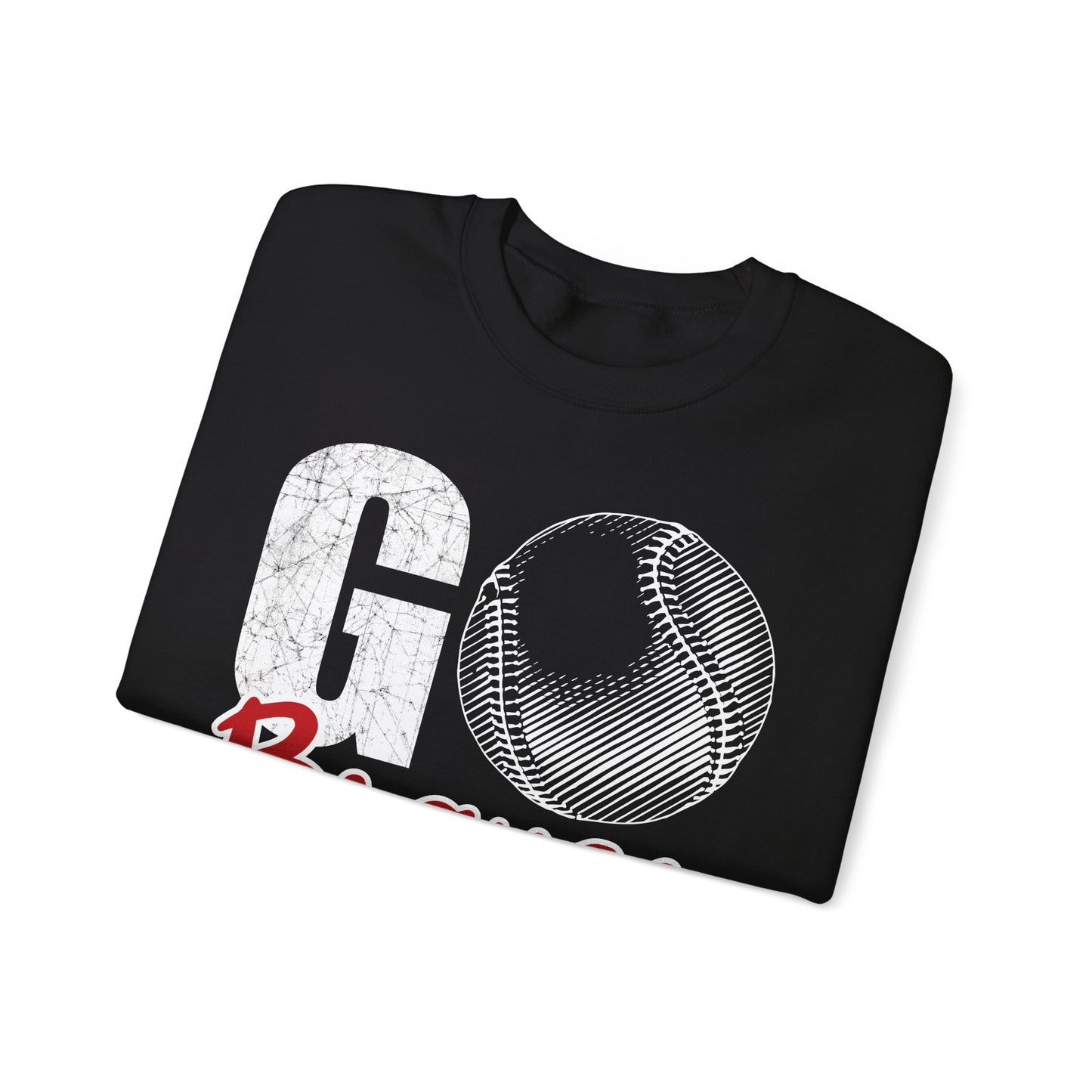 Go Braves Baseball Crewneck Sweatshirt