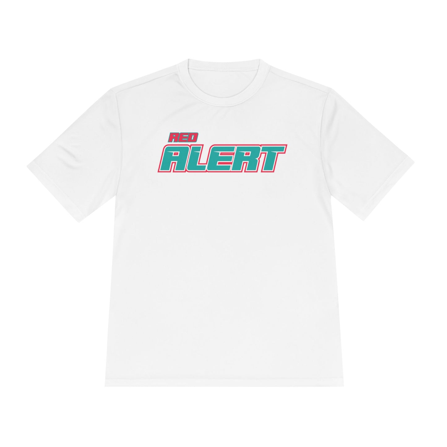 Red Alert - Block Unisex Moisture Wicking Tee