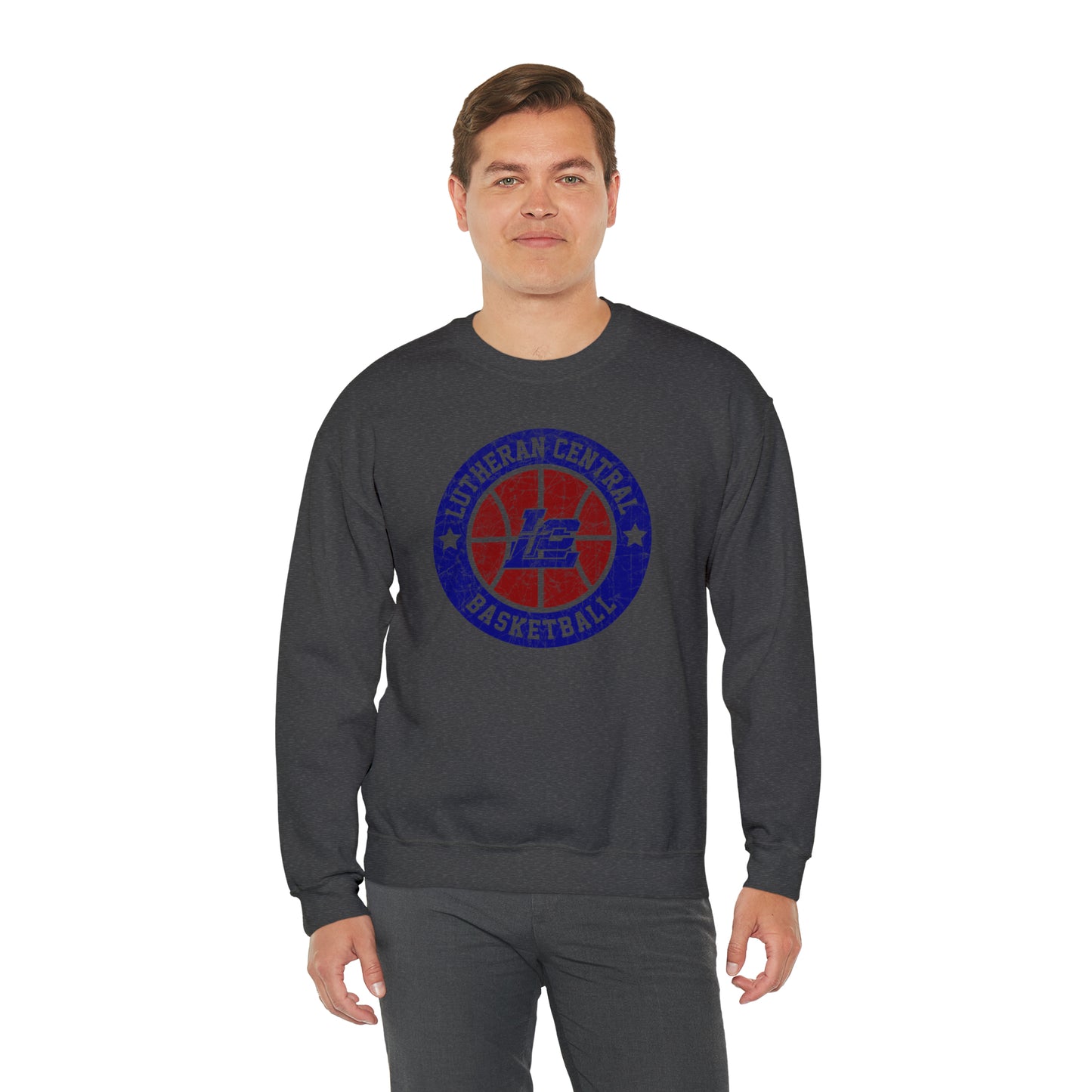 Vintage LC Saints Unisex Heavy Blend™ Crewneck Sweatshirt