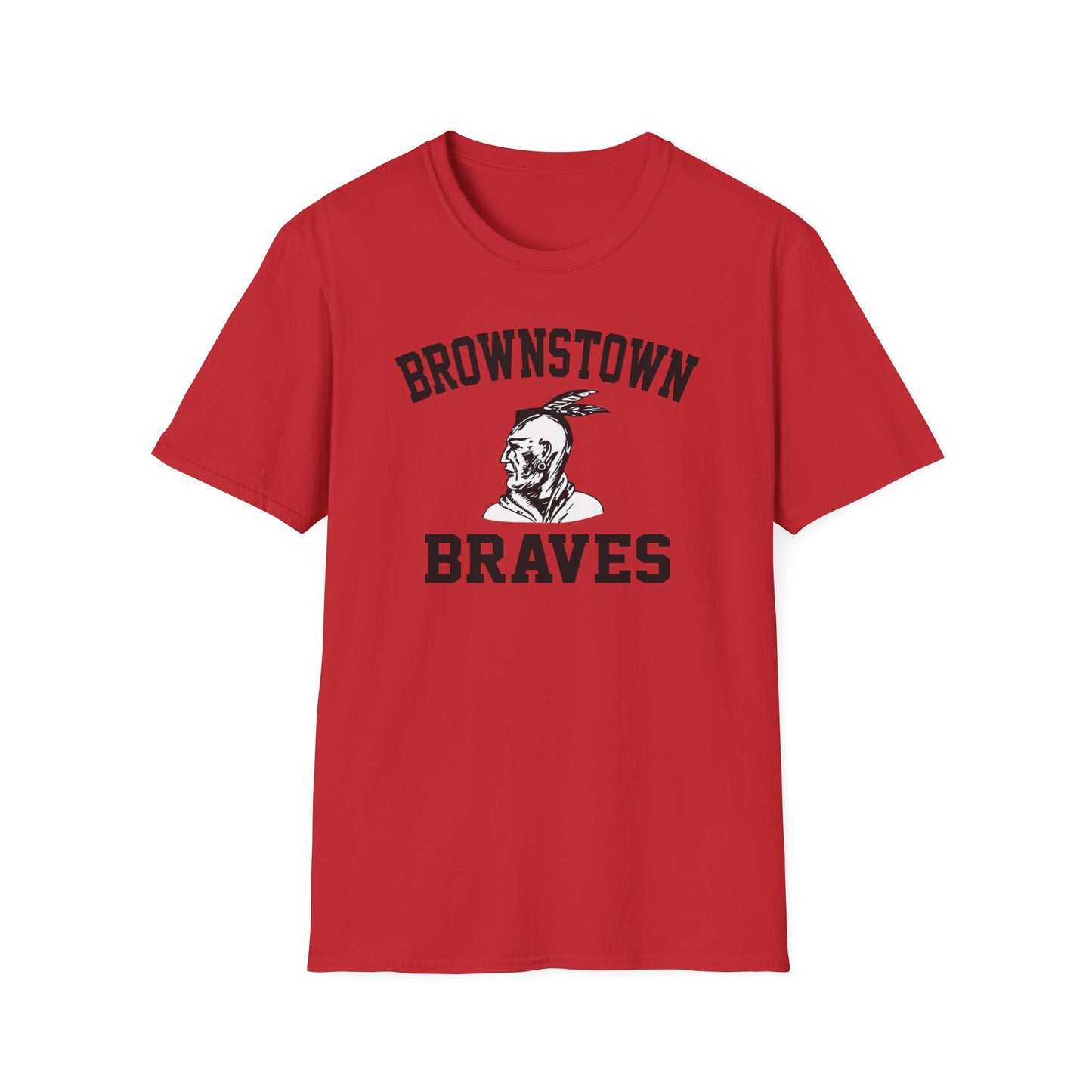 Brownstown Braves Unisex Softstyle T-Shirt