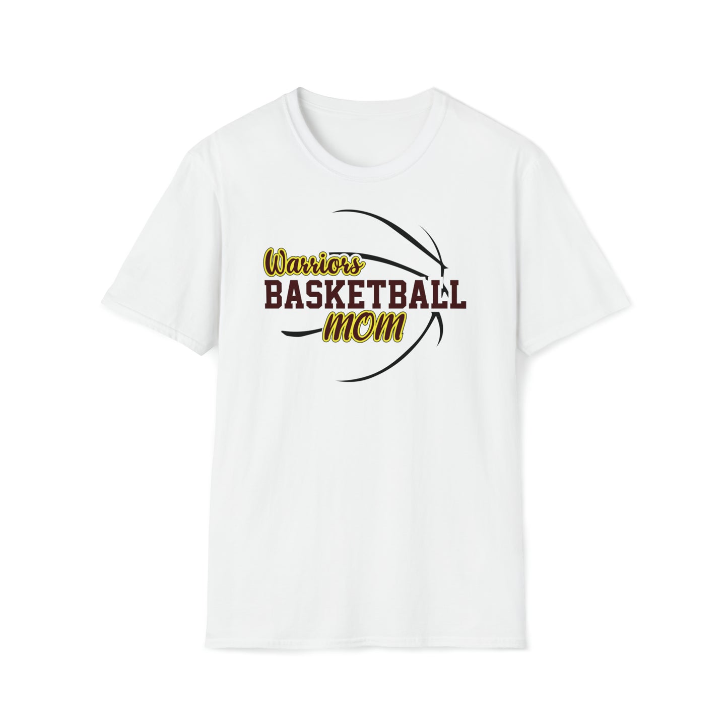 Warriors Basketball Mom Unisex Softstyle T-Shirt