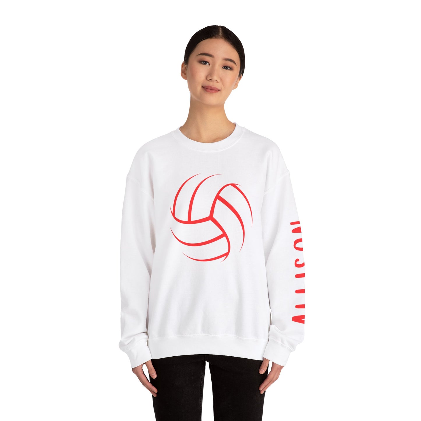 PERSONALIZED - Volleyball Sleeve Sweatshirt 2