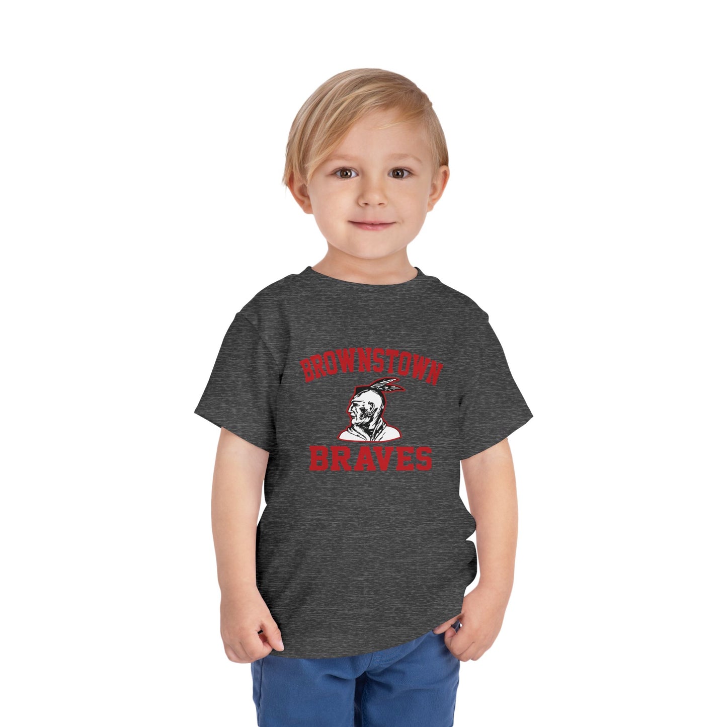 TODDLER - Brownstown Braves Short Sleeve Tee