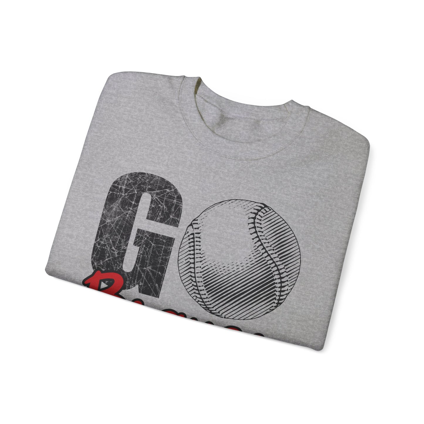 Go Braves Baseball Crewneck Sweatshirt