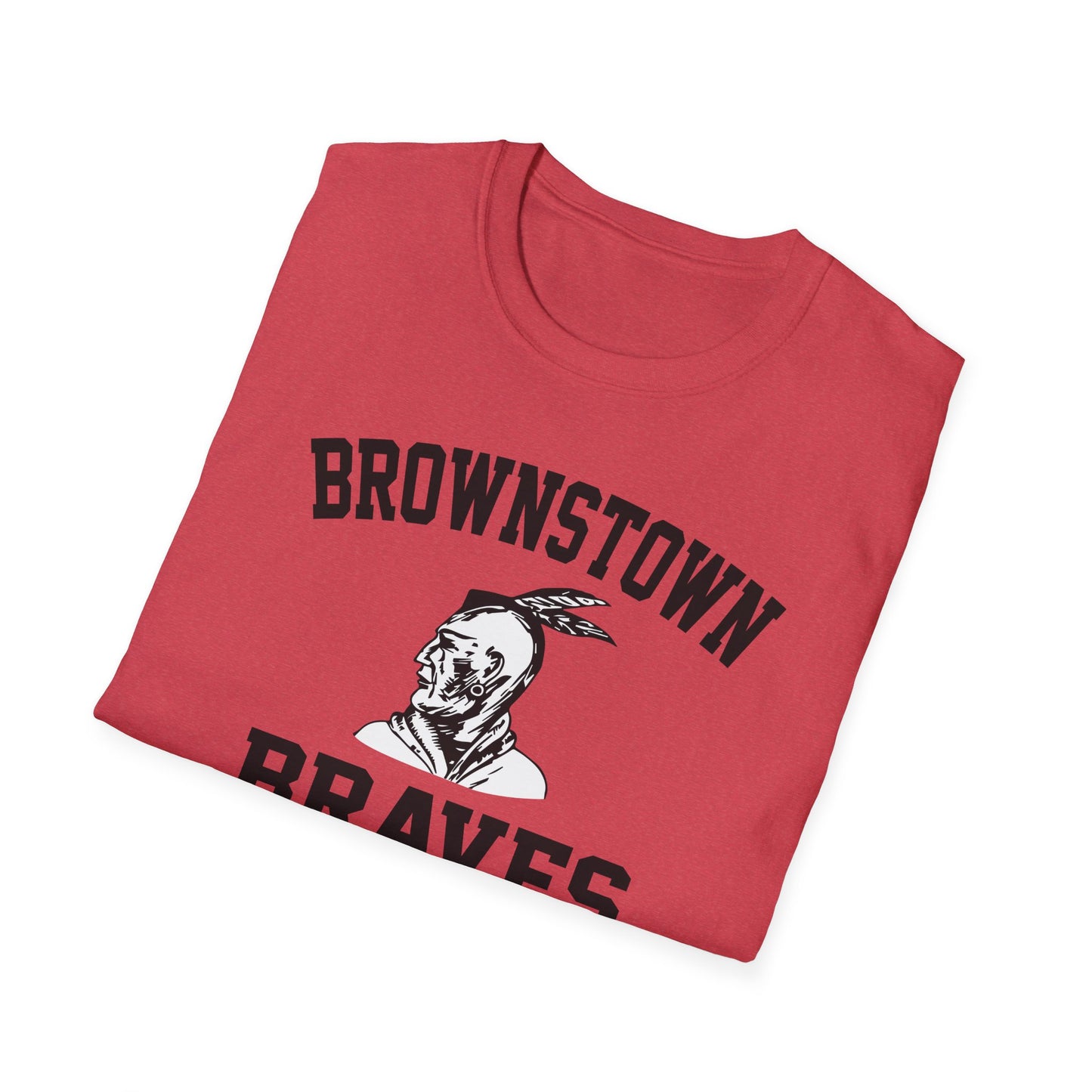Brownstown Braves Unisex Softstyle T-Shirt