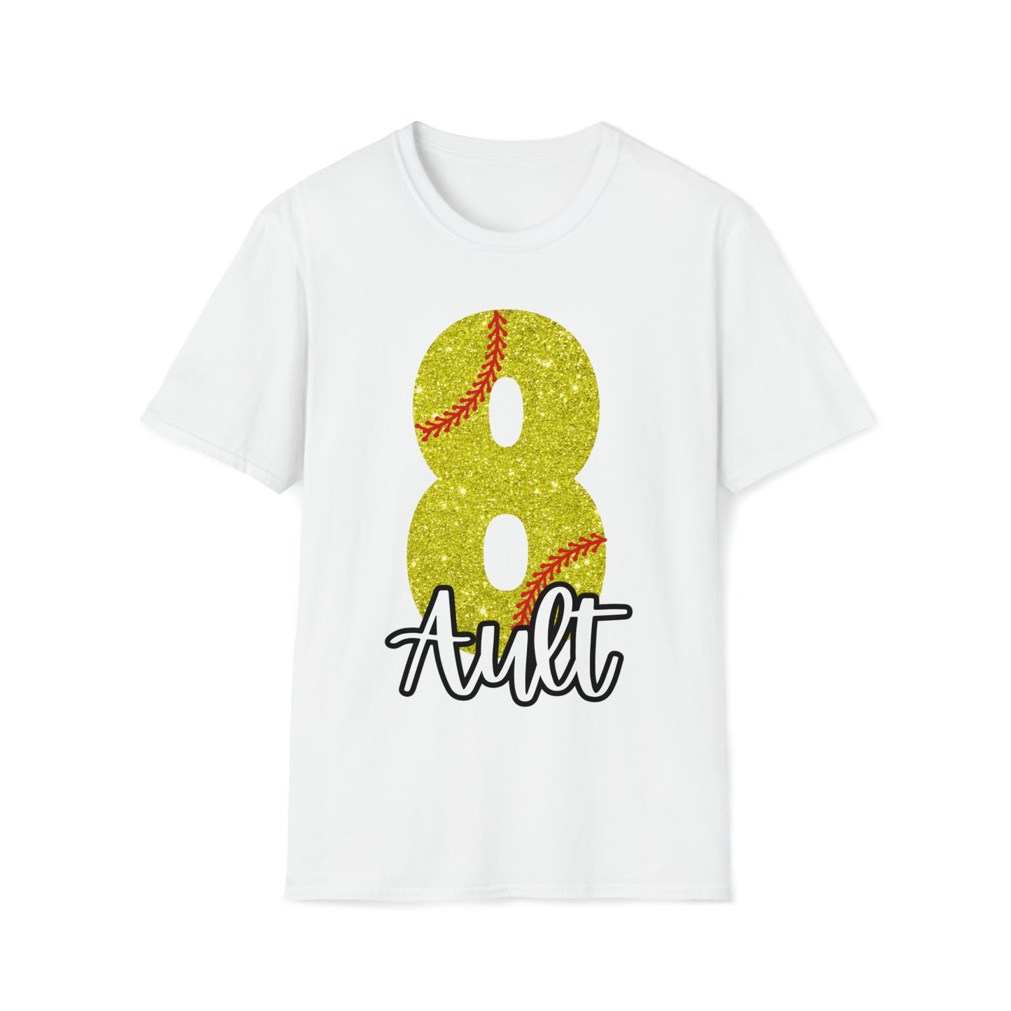 PERSONALIZED - Softball Name/Number Softstyle T-Shirt