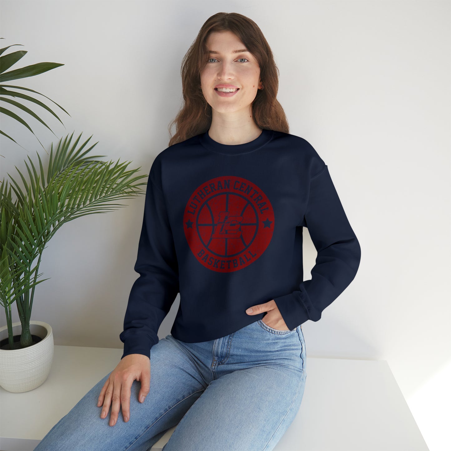 Vintage LC Saints Unisex Heavy Blend™ Crewneck Sweatshirt
