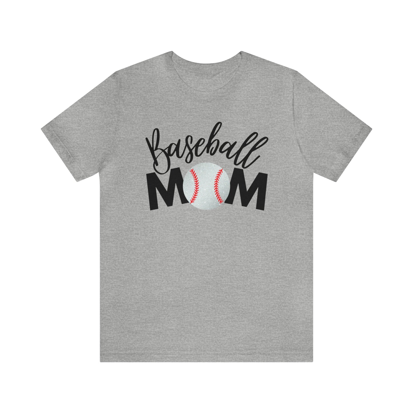 Baseball Mom Shimmer Short Sleeve Tee