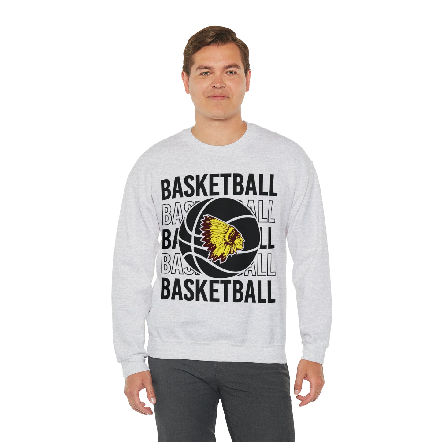 Immanuel Lutheran Basketball Crewneck Sweatshirt
