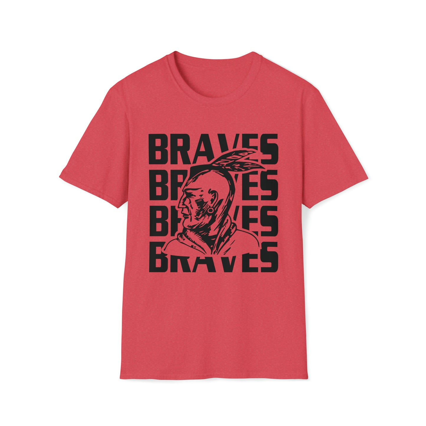 Braves Repeat Unisex Softstyle T-Shirt