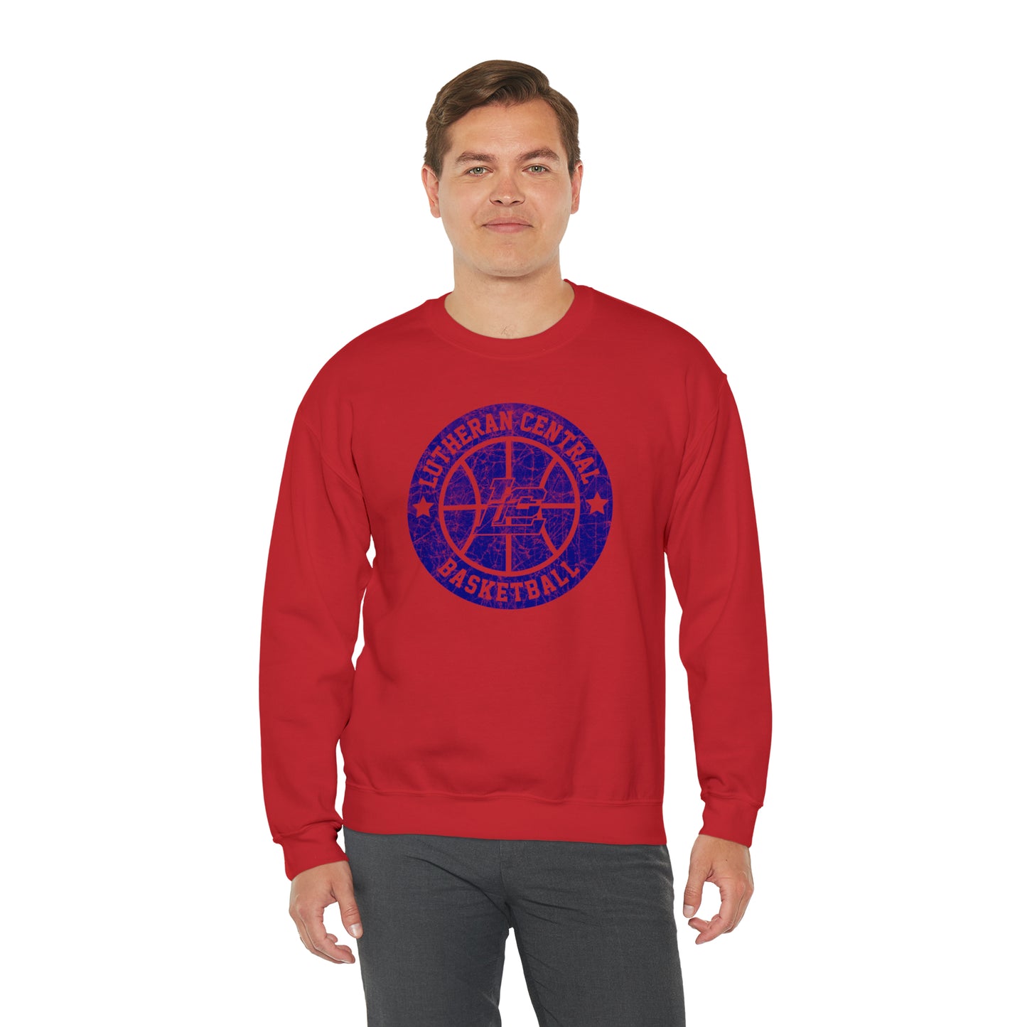Vintage LC Saints Unisex Heavy Blend™ Crewneck Sweatshirt